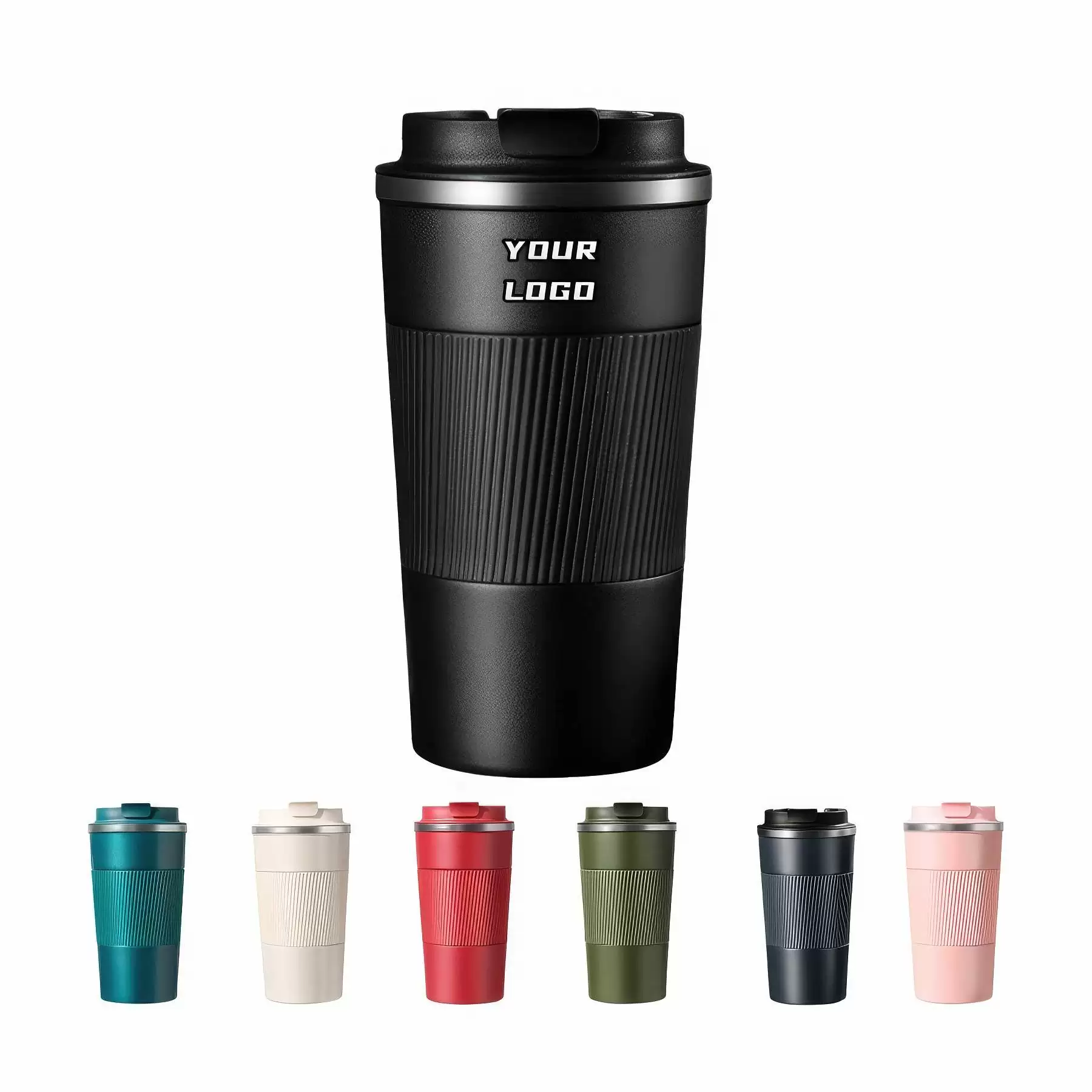 13oz/17oz CustomStainless Steel Coffee Travel Mug with Lid