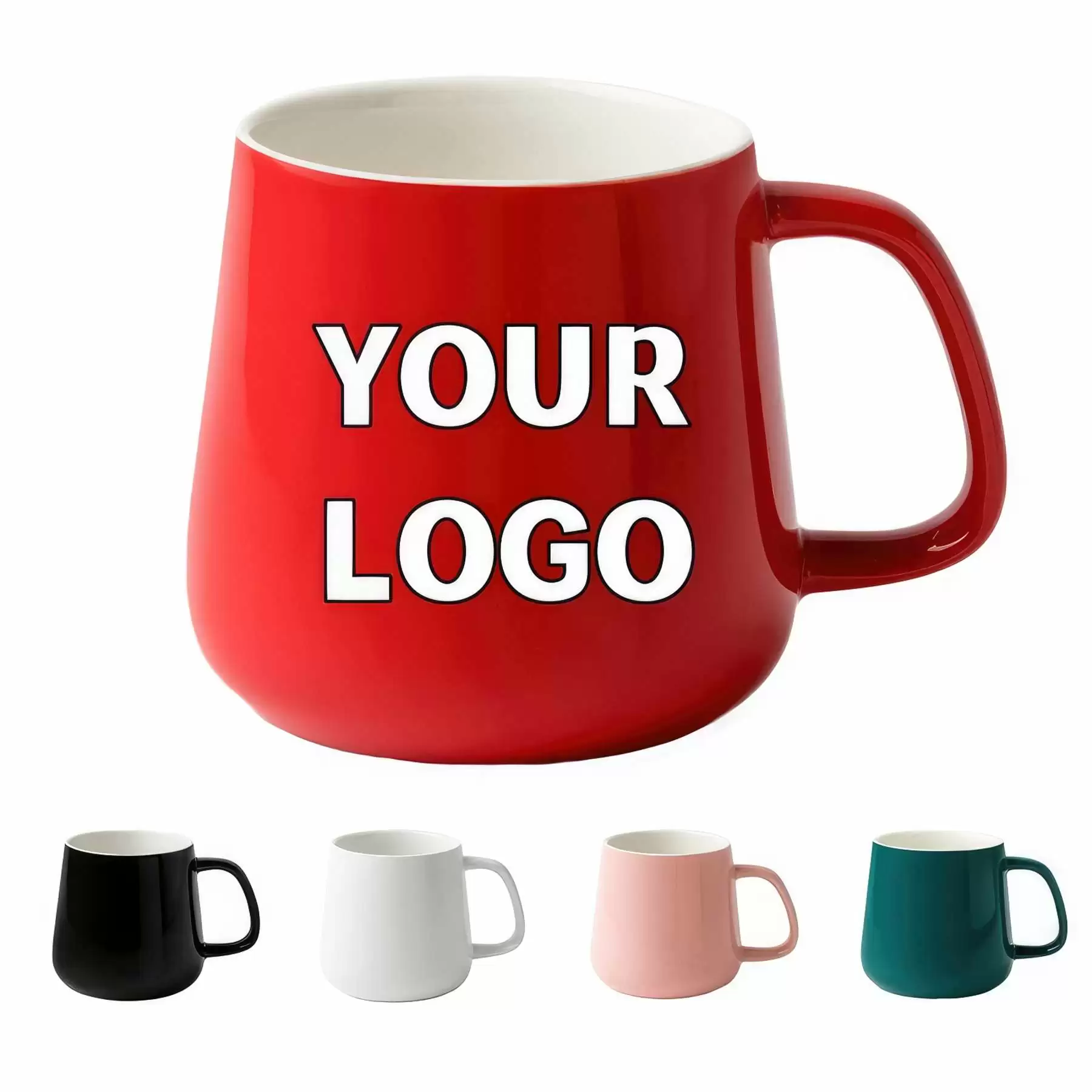 13 oz. Ceramic Coffee Mugs