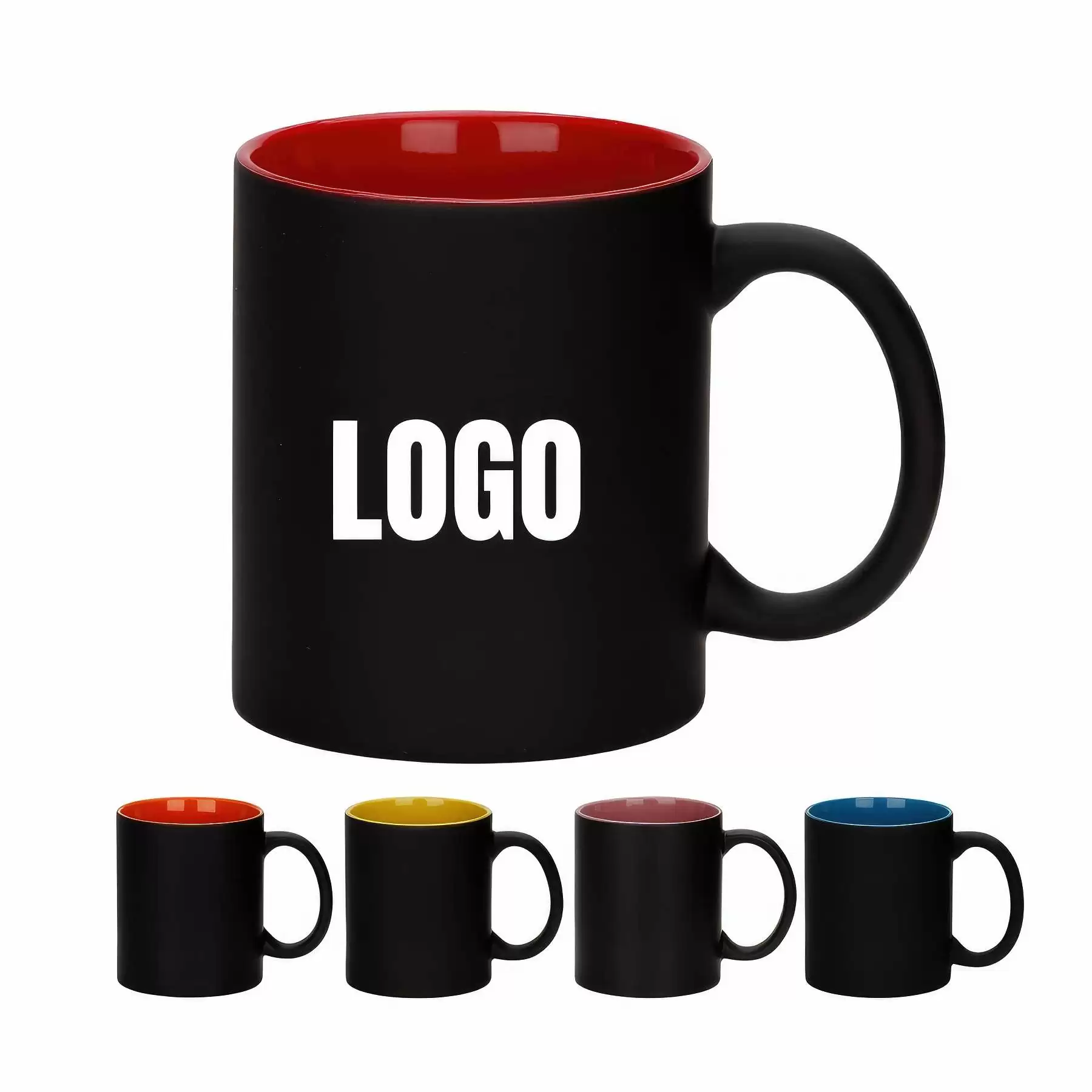 11 oz Two-Tone Color Changing Ceramic Mug