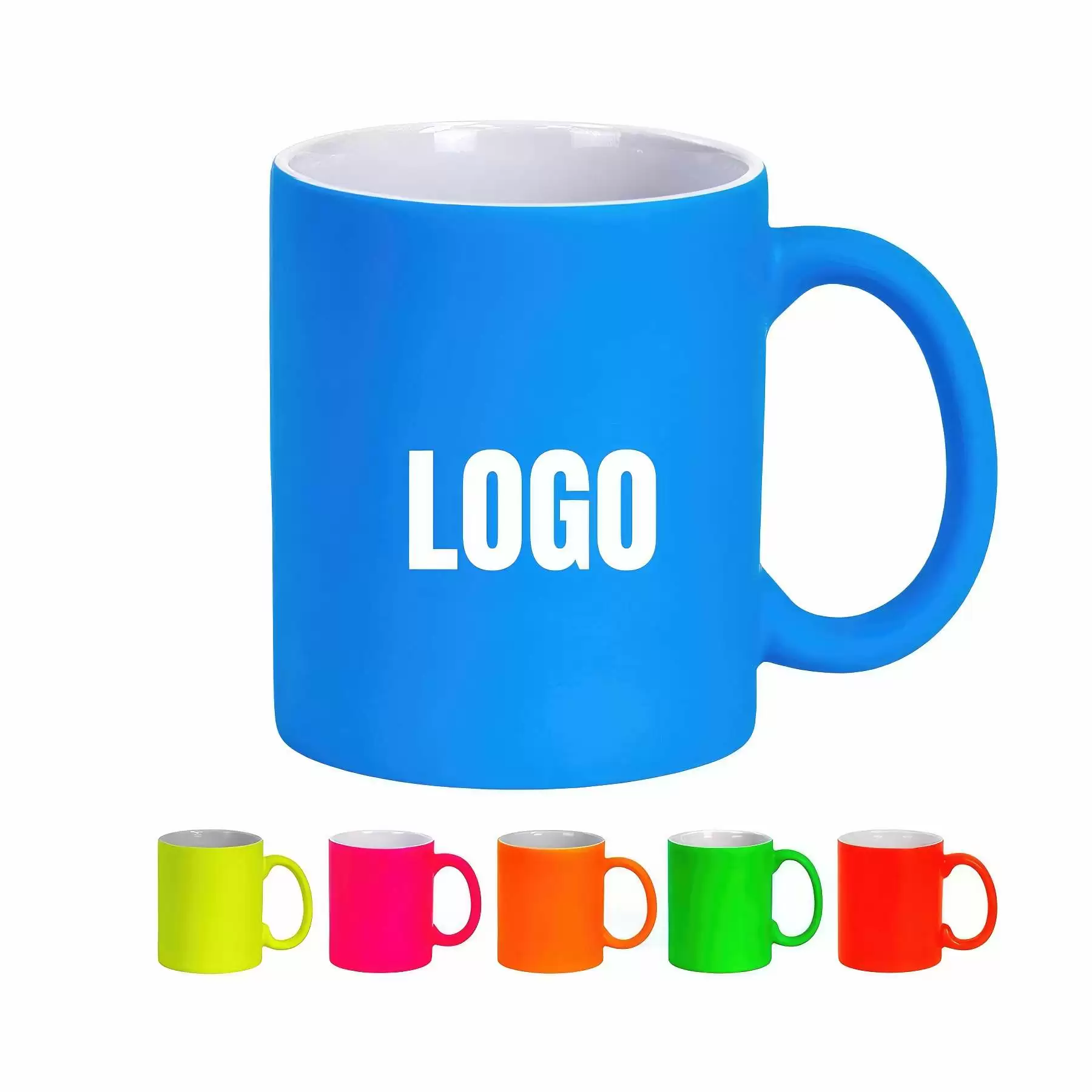 Fluorescence Coffee Mug 11 oz Ceramic Sublimated Cups