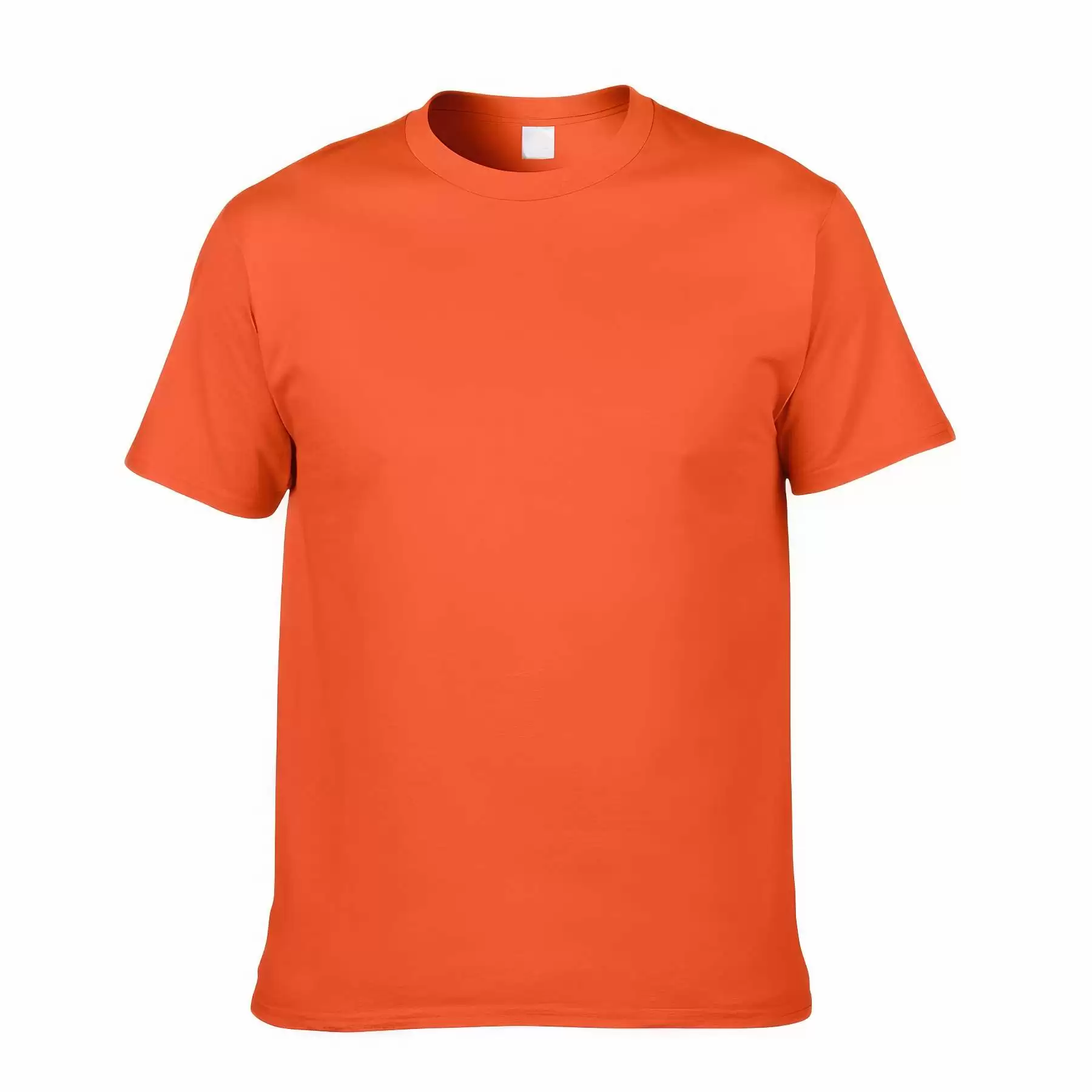 Men's Round Neck Cotton T-Shirt - Image 2