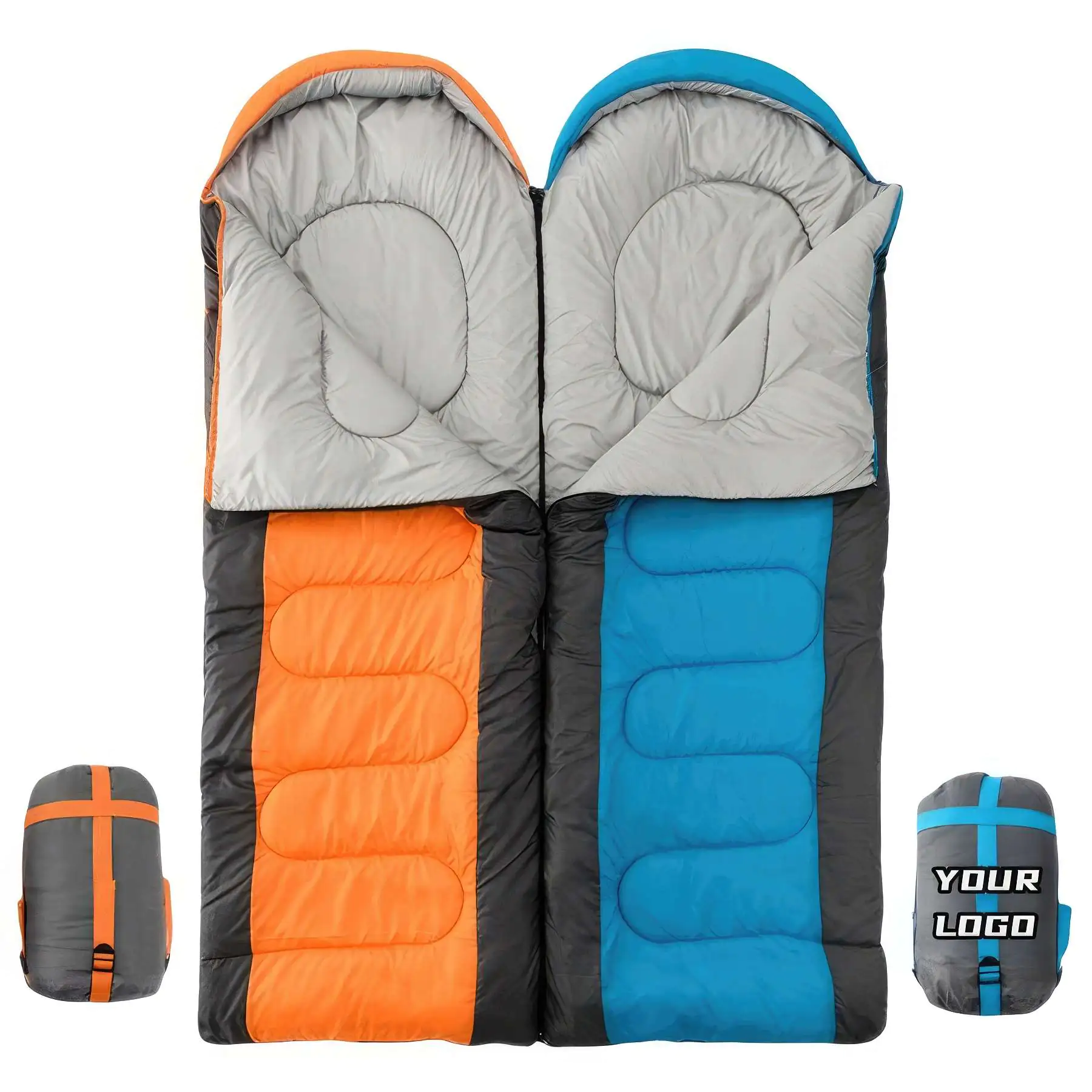 Double Detachable Sleeping Bags for Adults