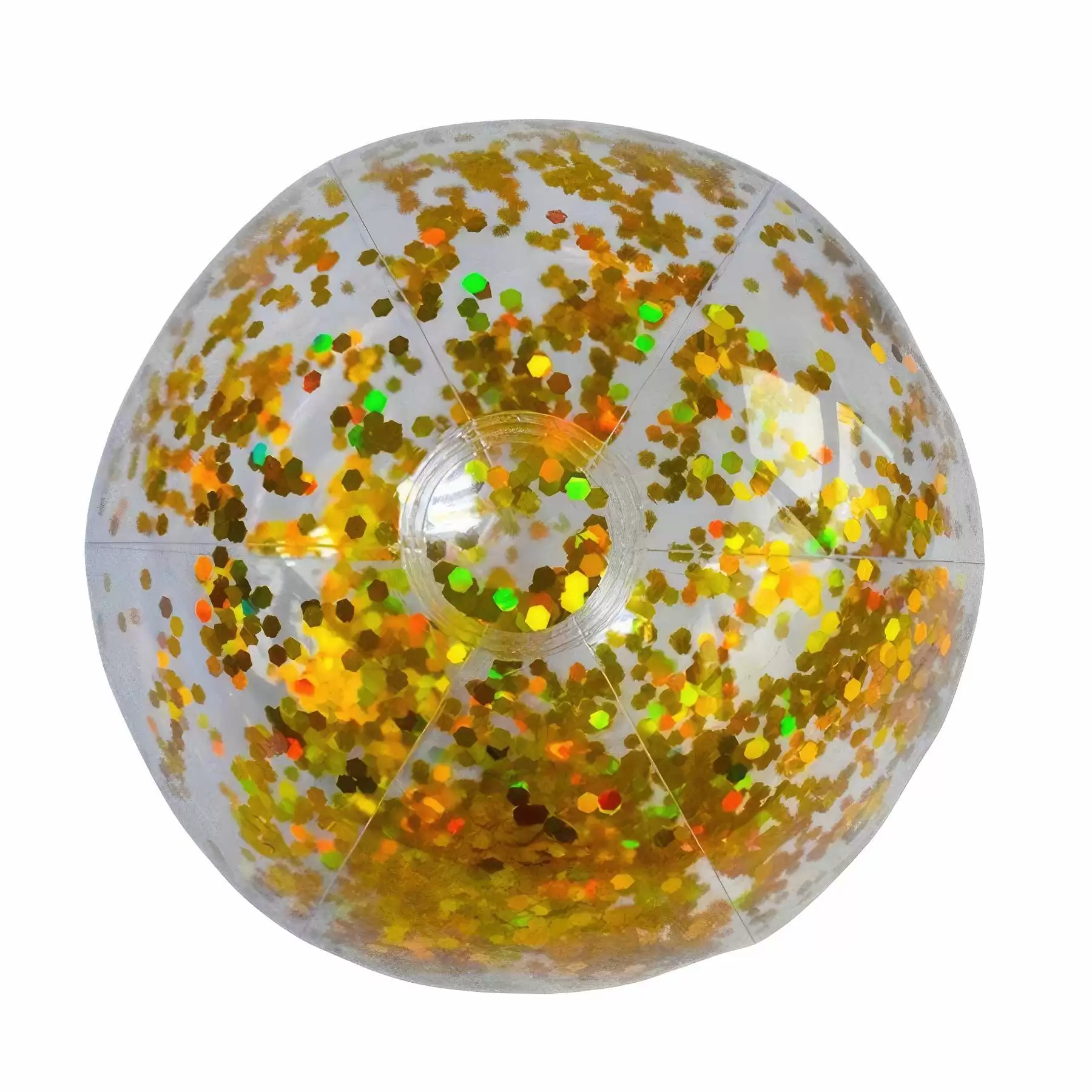 16"/24'' Glitter Inflatable Beach Ball - Image 2