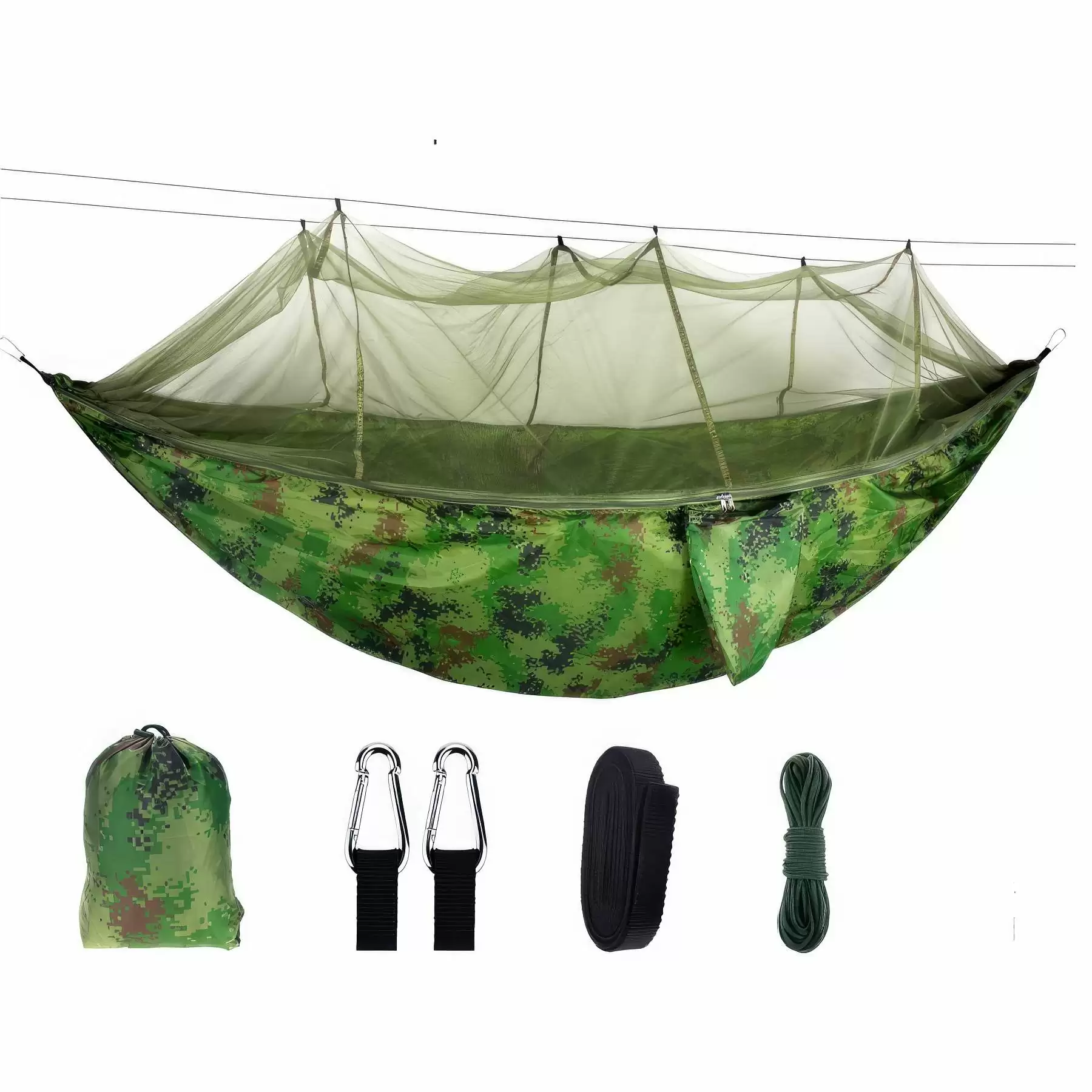 Hammock with Anti-Mosquito Net - Image 2