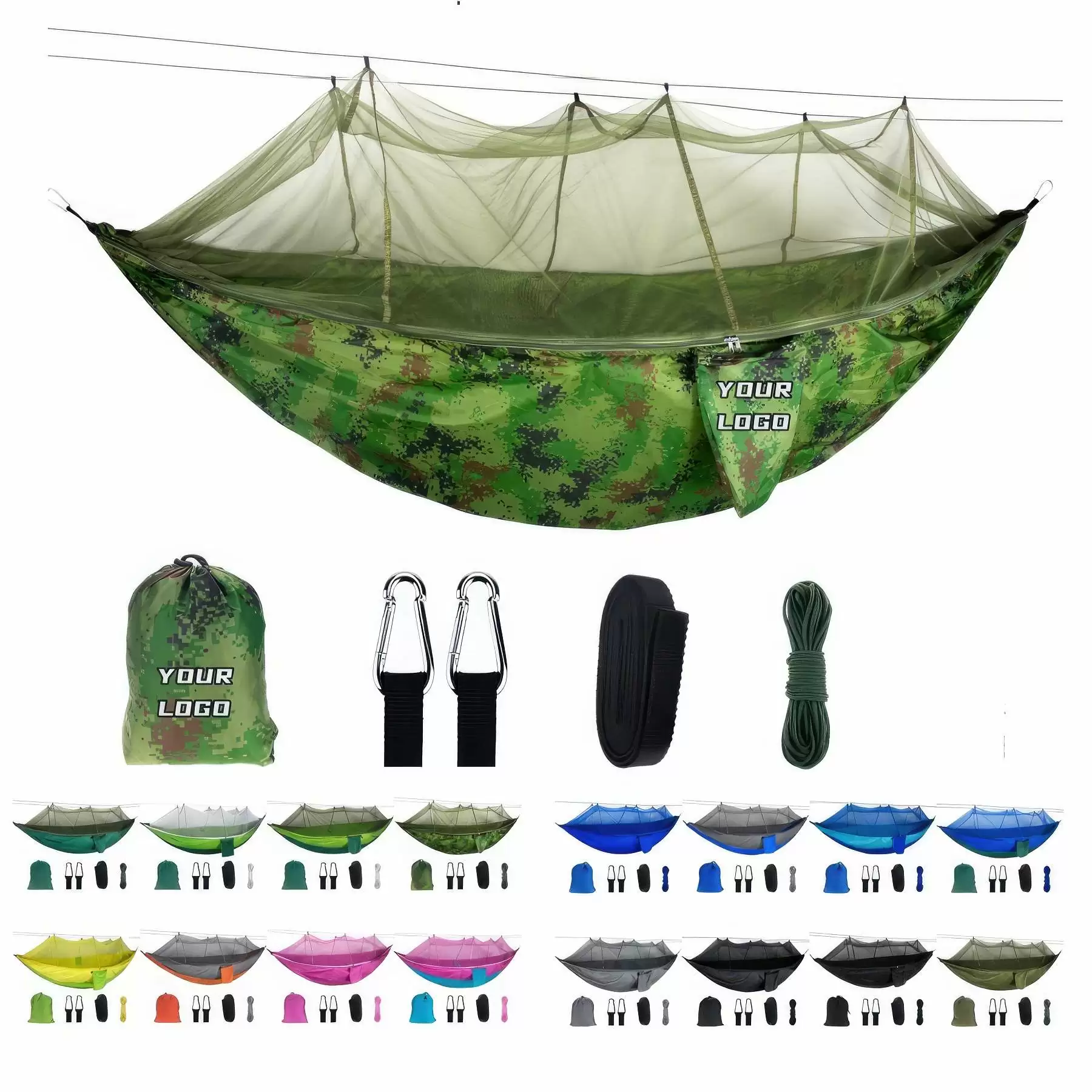 Hammock with Anti-Mosquito Net