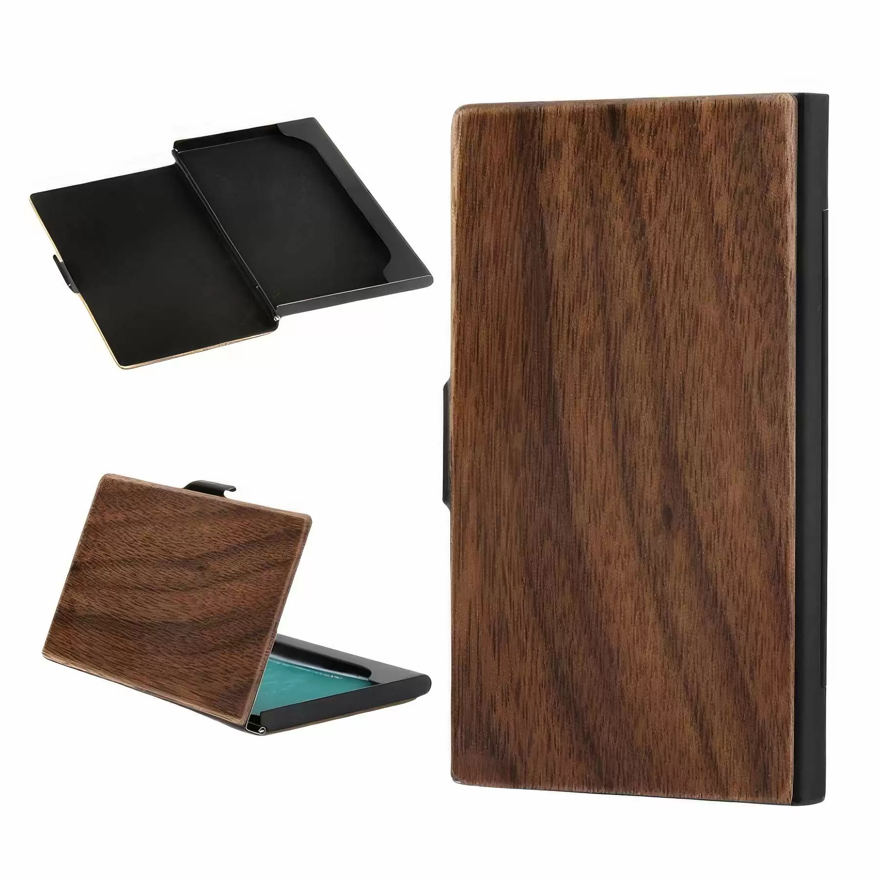 Wooden Business Name Card Holders & Cases - Image 2