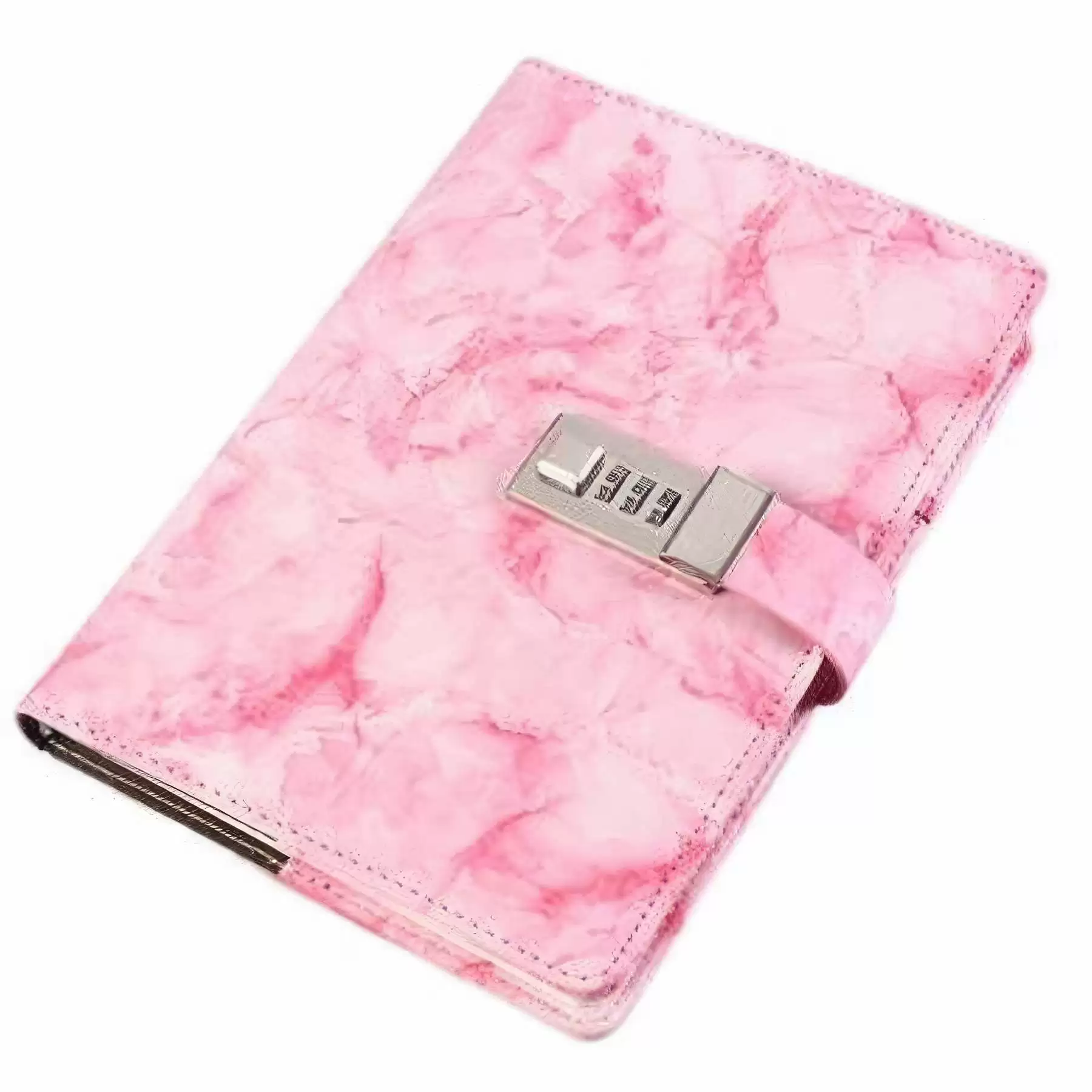 PU Leather A5 Diary Notebooks with Locks - Image 2