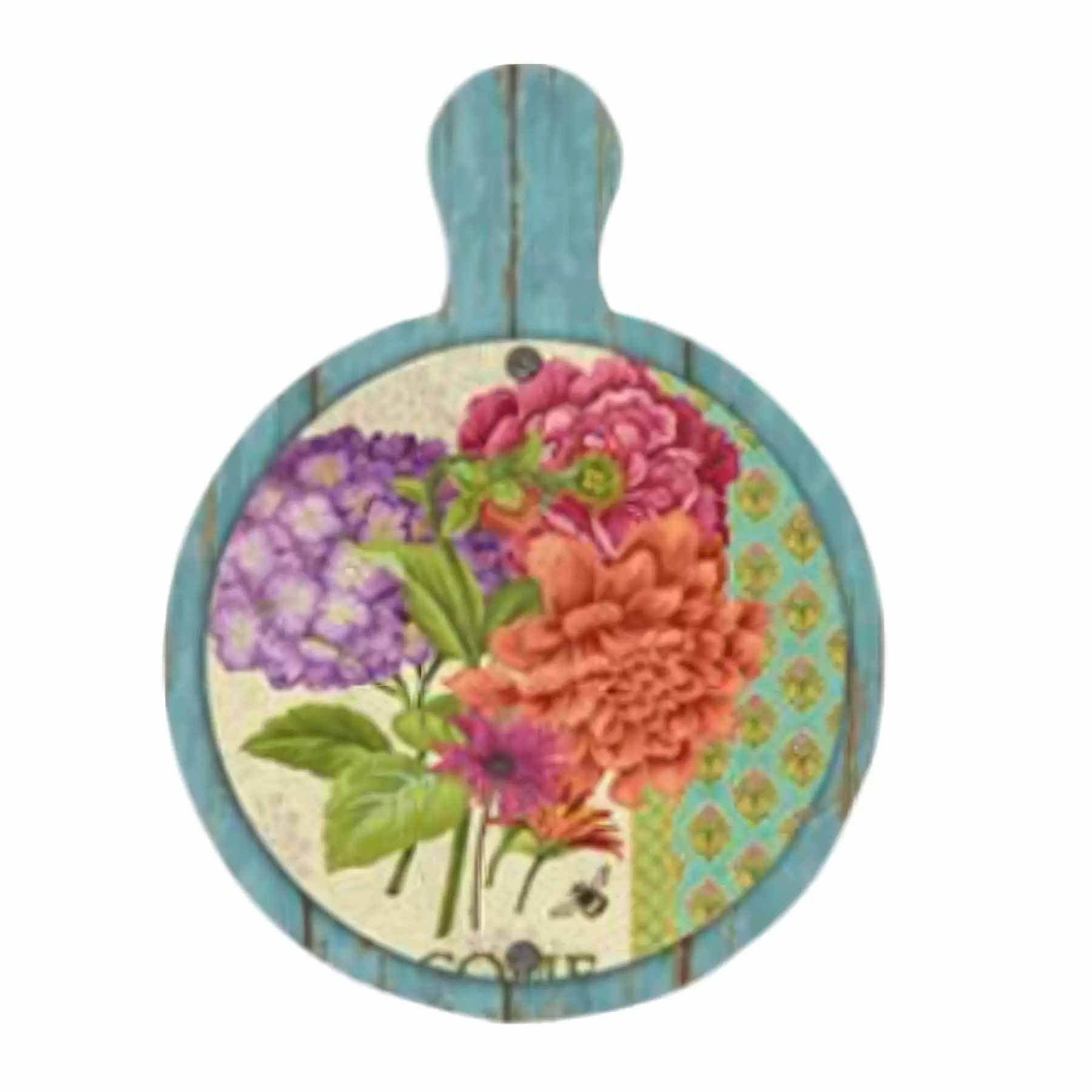 Ceramic Antique Flower Insulation Pot and Bowl Mat - Image 2