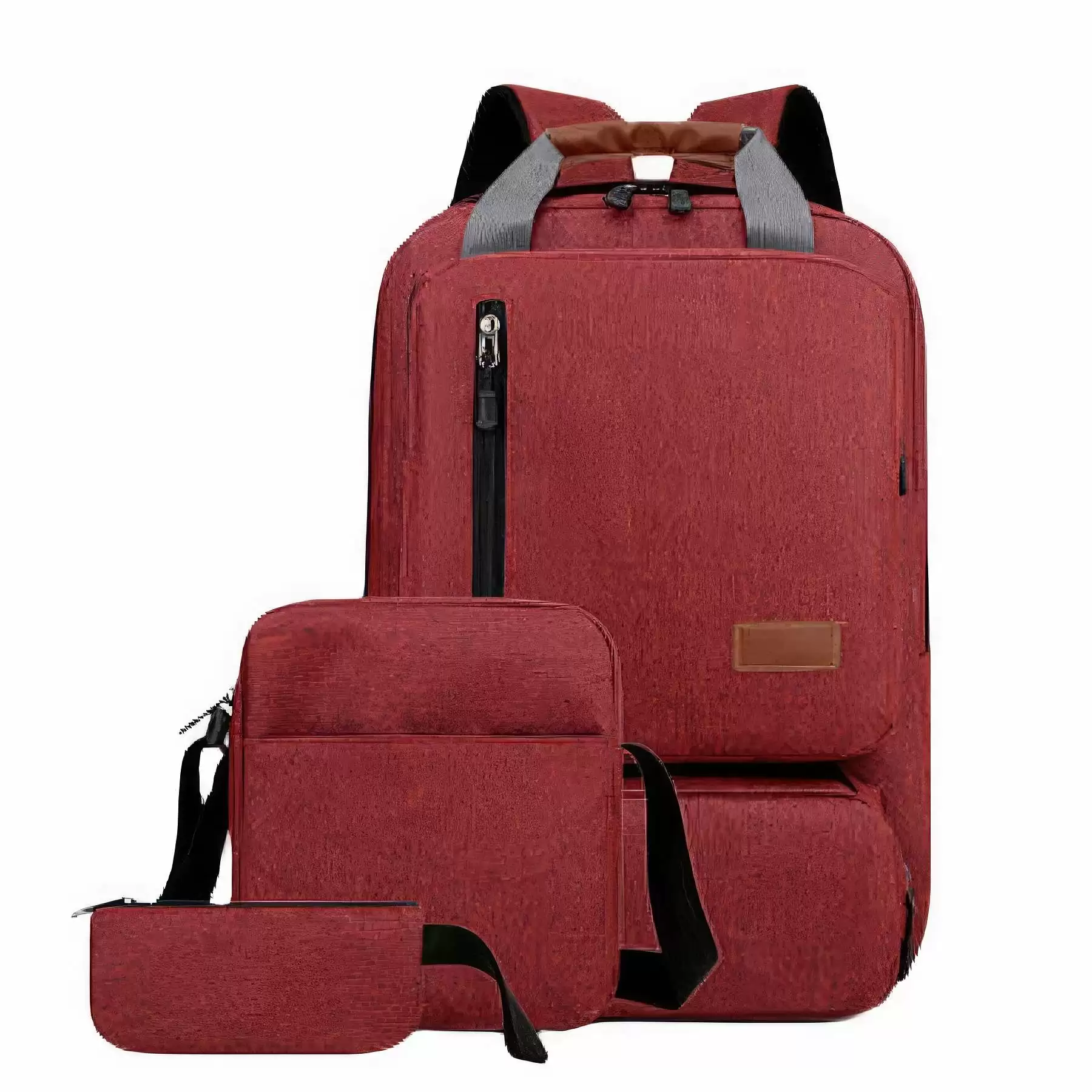 Customized Three-piece Commuter Men's Business Backpacks - Image 2