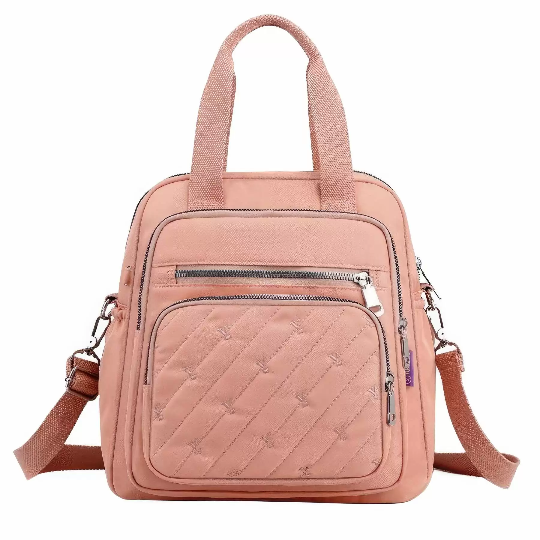 Leisure Travel Women's Shoulder Backpacks with USB Charging - Image 2