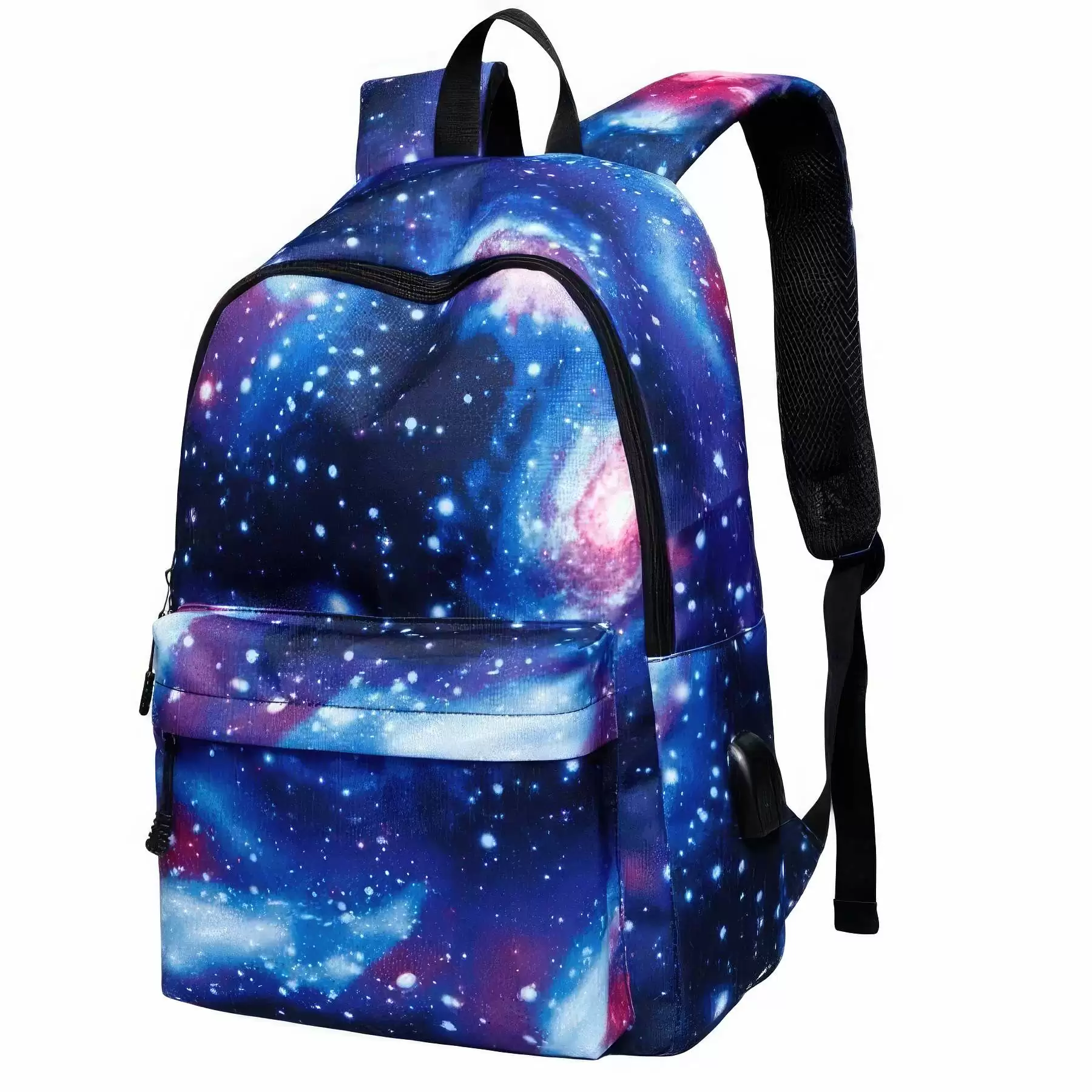Custom Starry Backpacks  with USB Charging Port - Image 2