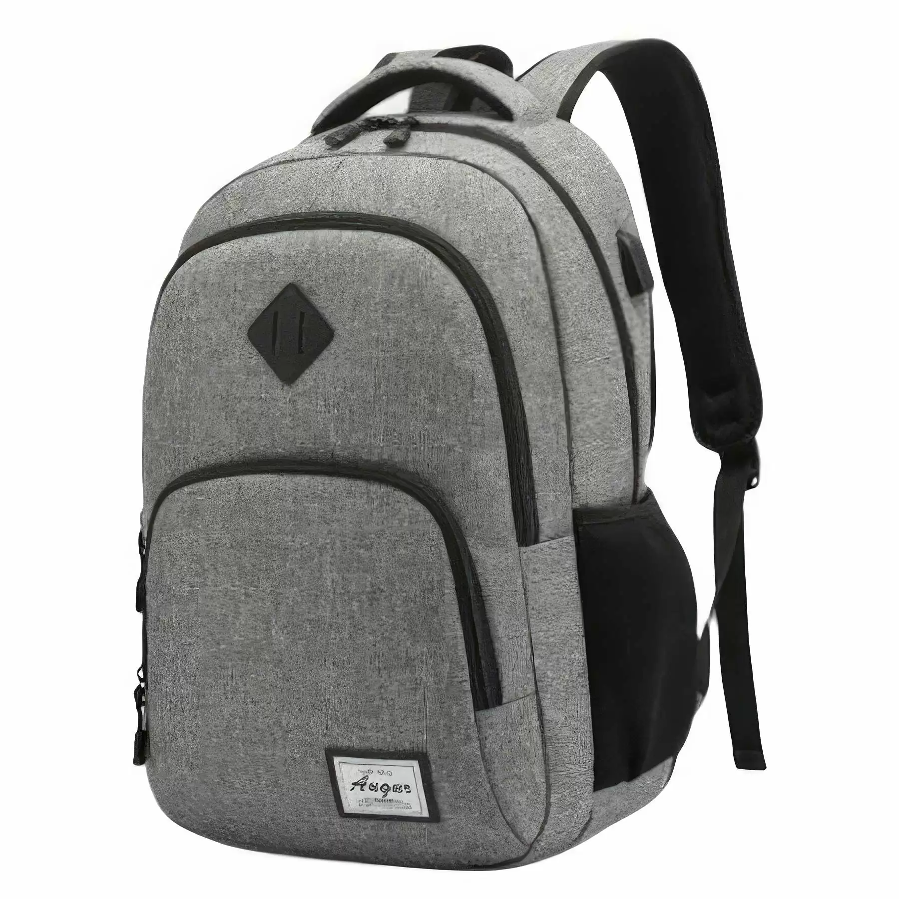 Customized Simple Computer Backpacks with USB Charging Port - Image 2