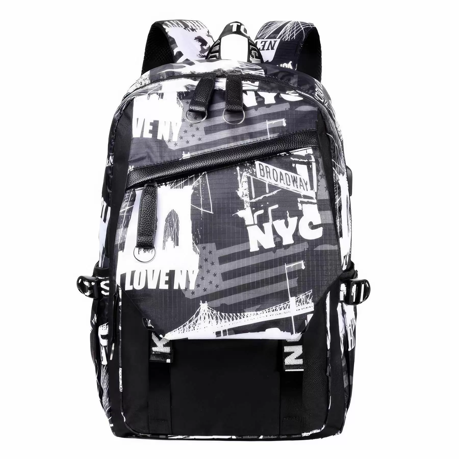 Customed Backpacks  with USB Charging Port Can Print Logo - Image 2