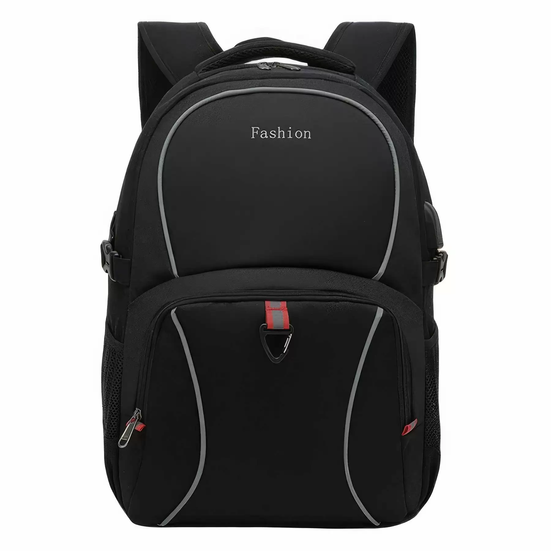 Waterproof Leisure Travel Backpacks with USB Charging Port - Image 2