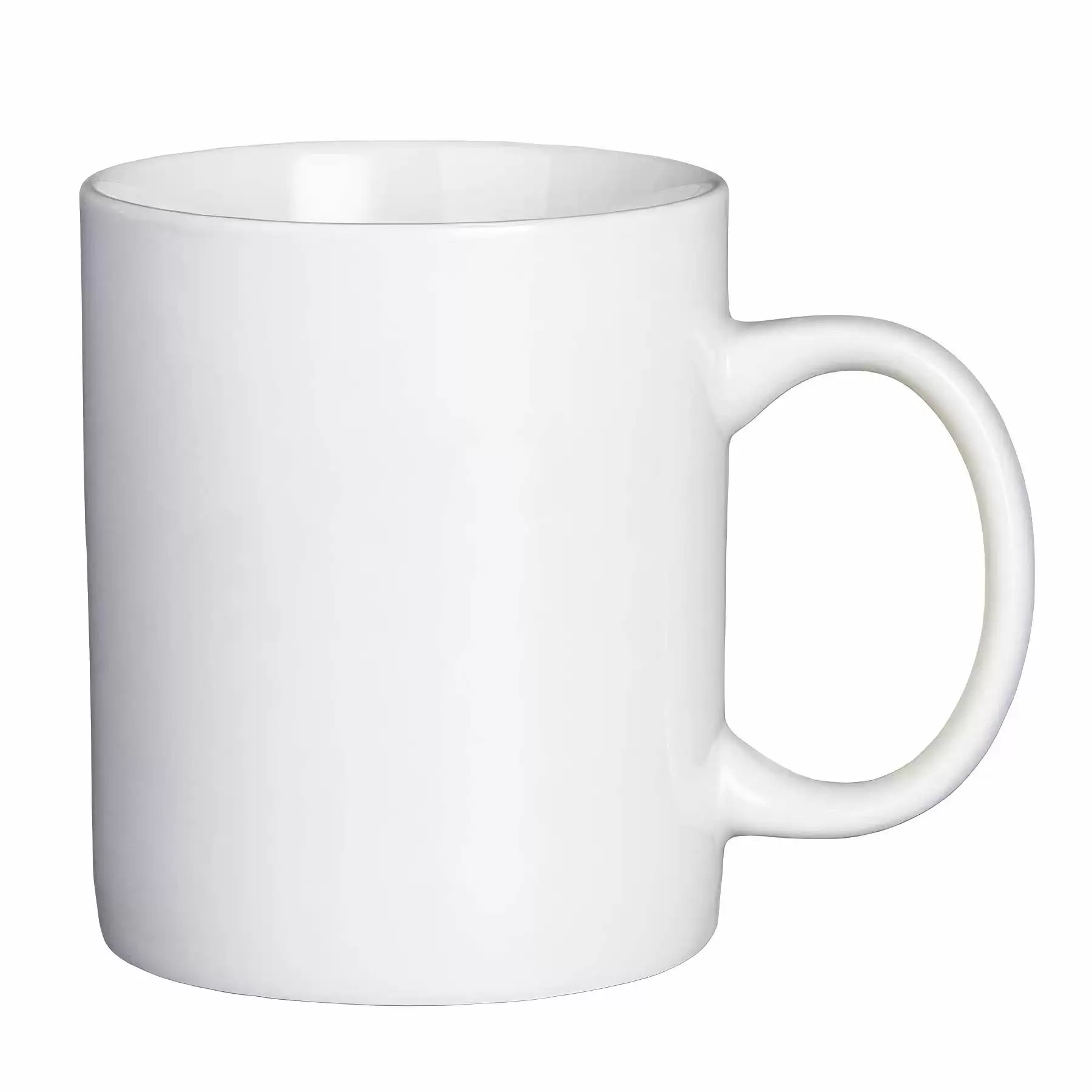 Simple Ceramic Mug With Customizable Logo - Image 2