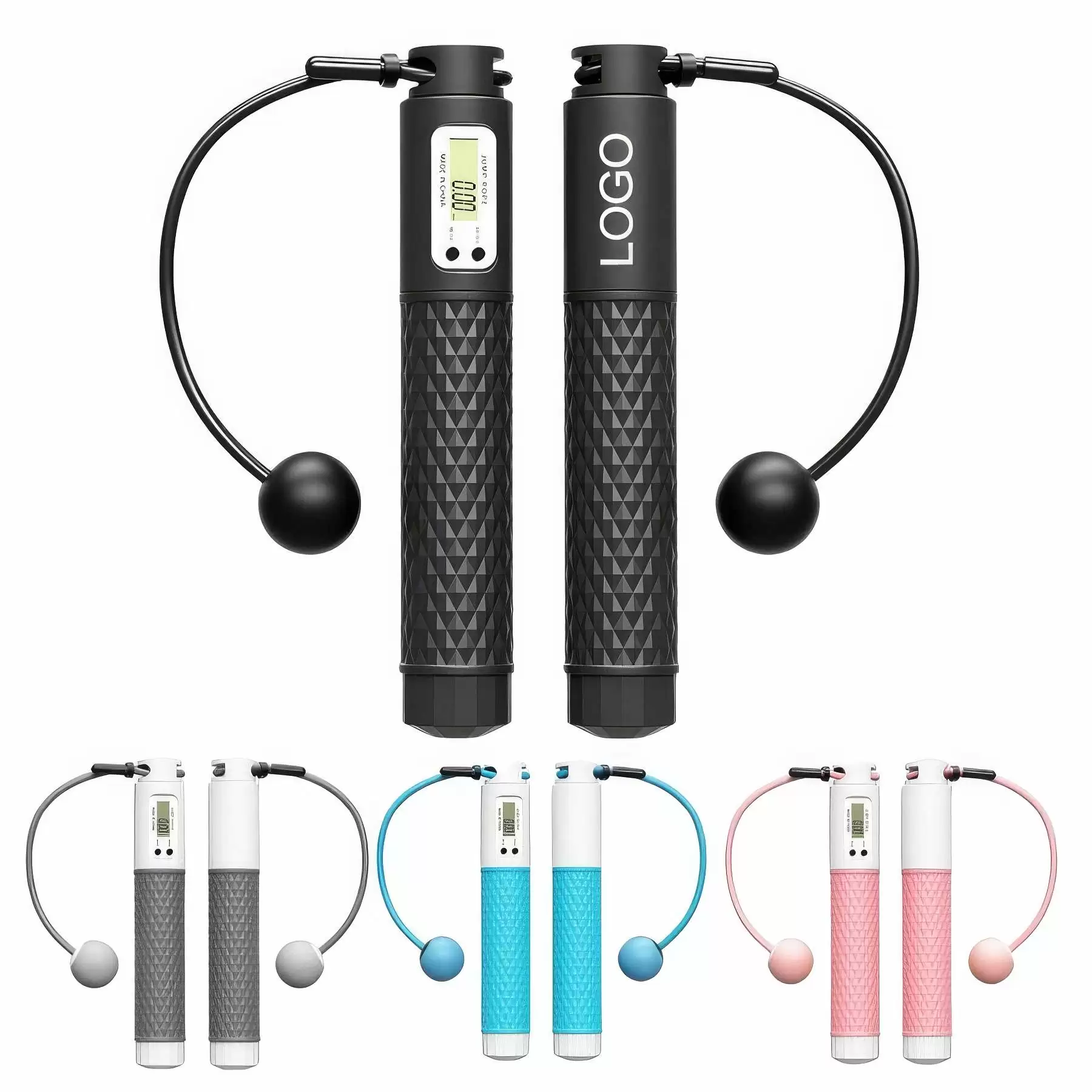 Durable Men Women Ropeless Skipping Rope