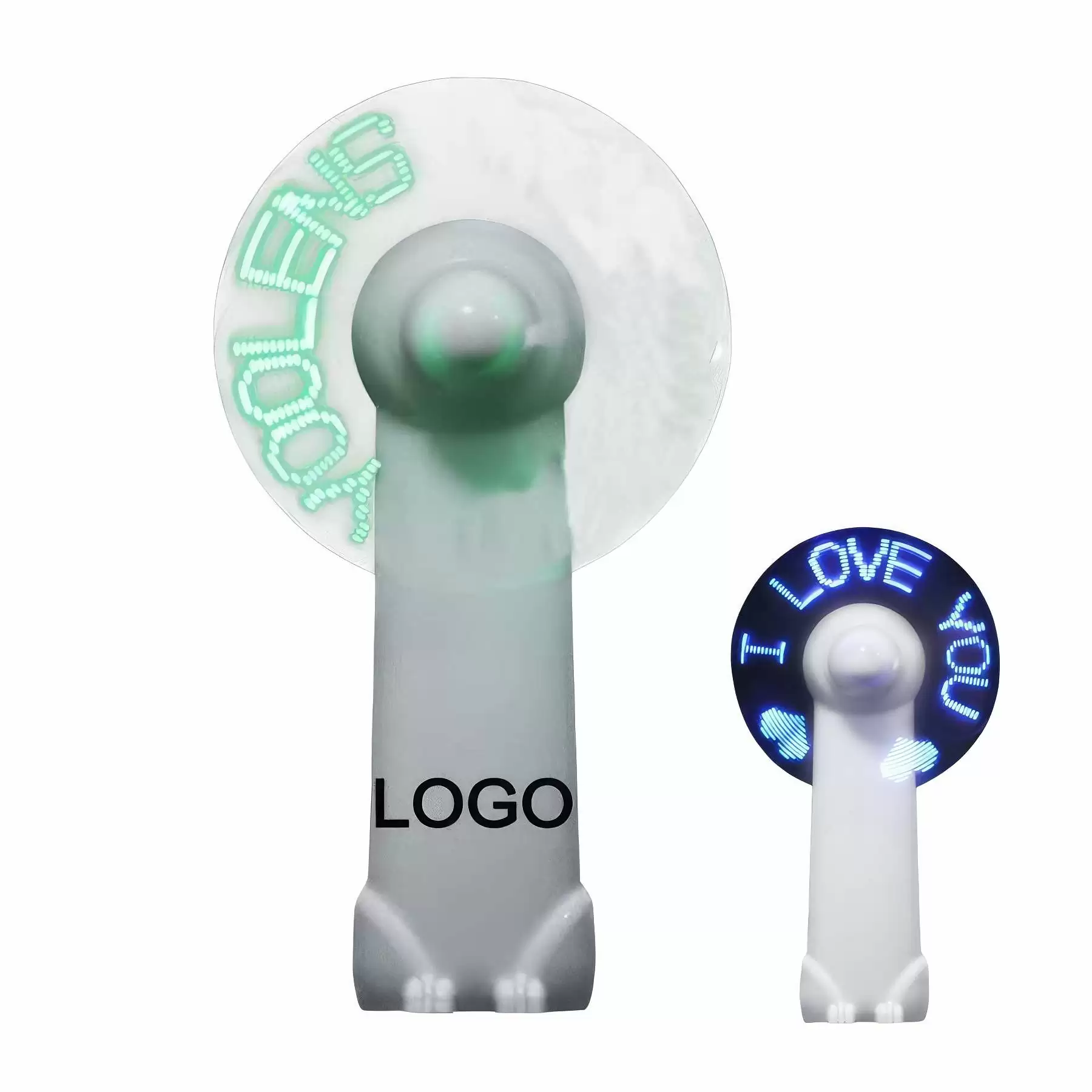 Portable Fan with LED Display