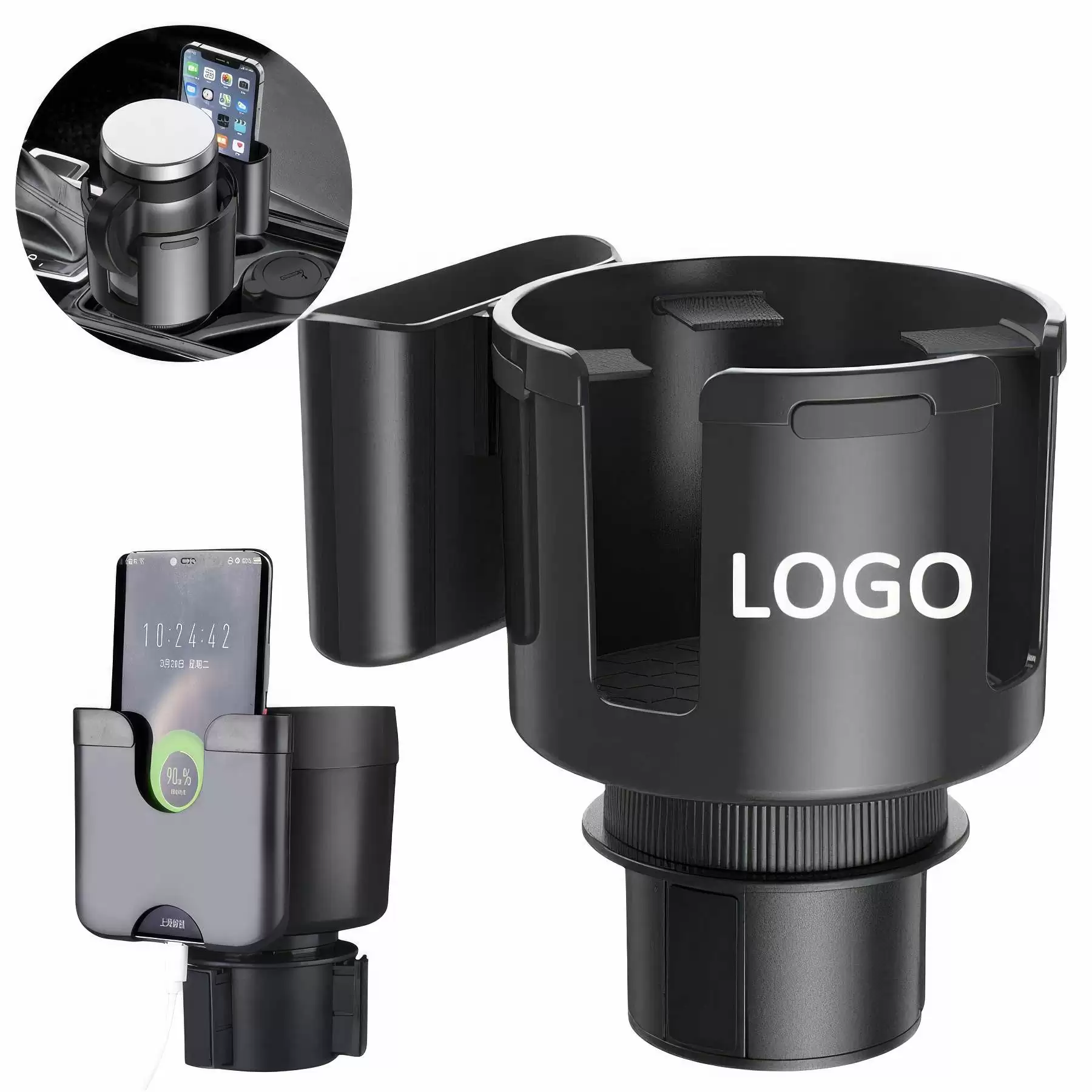 Expandable Car Cup/Phone Holder