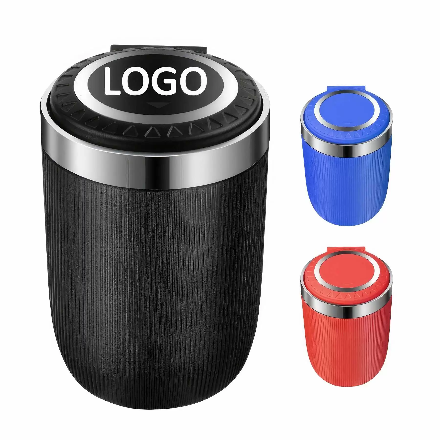 Smokeless Car Ashtray with Lid