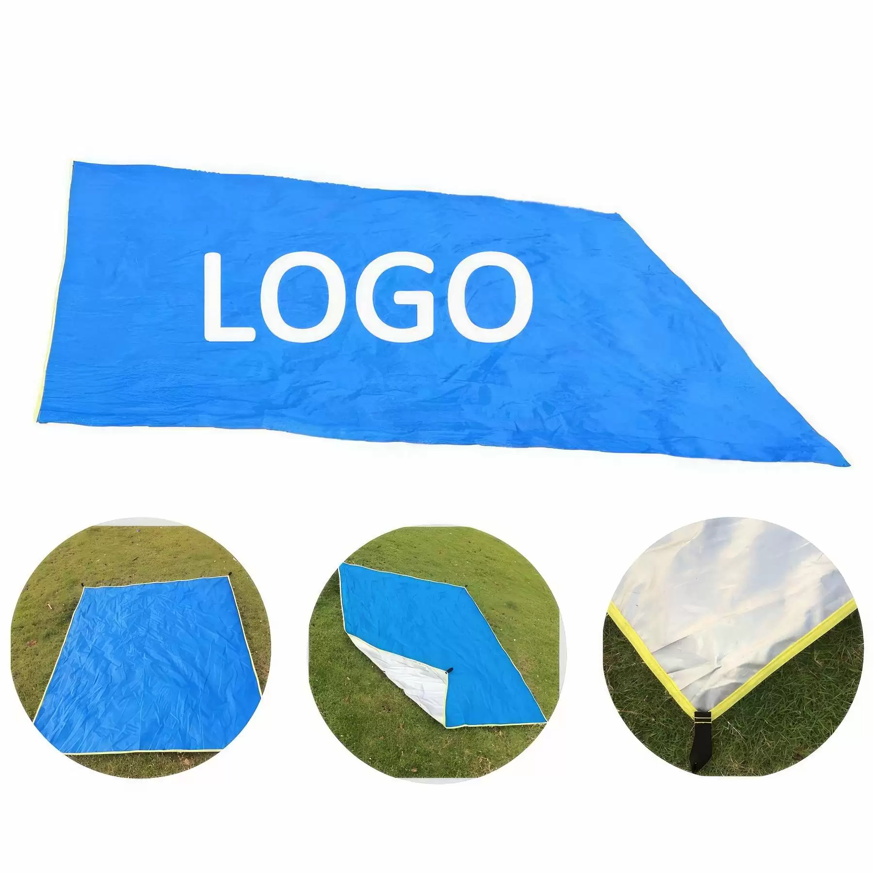 Oversized Lightweight Waterproof Sandproof Beach Mat