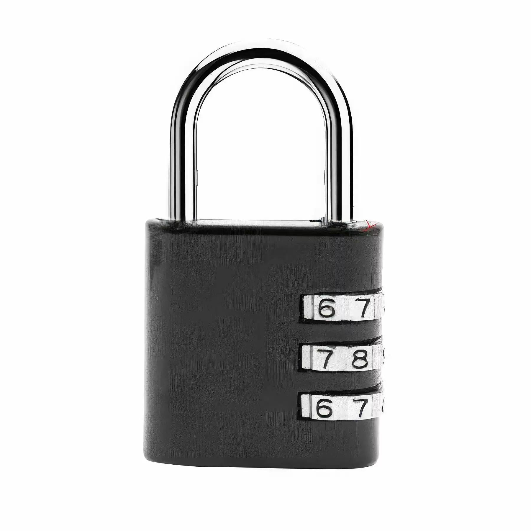 Basics 3 Digit Combination Padlock - Image 2