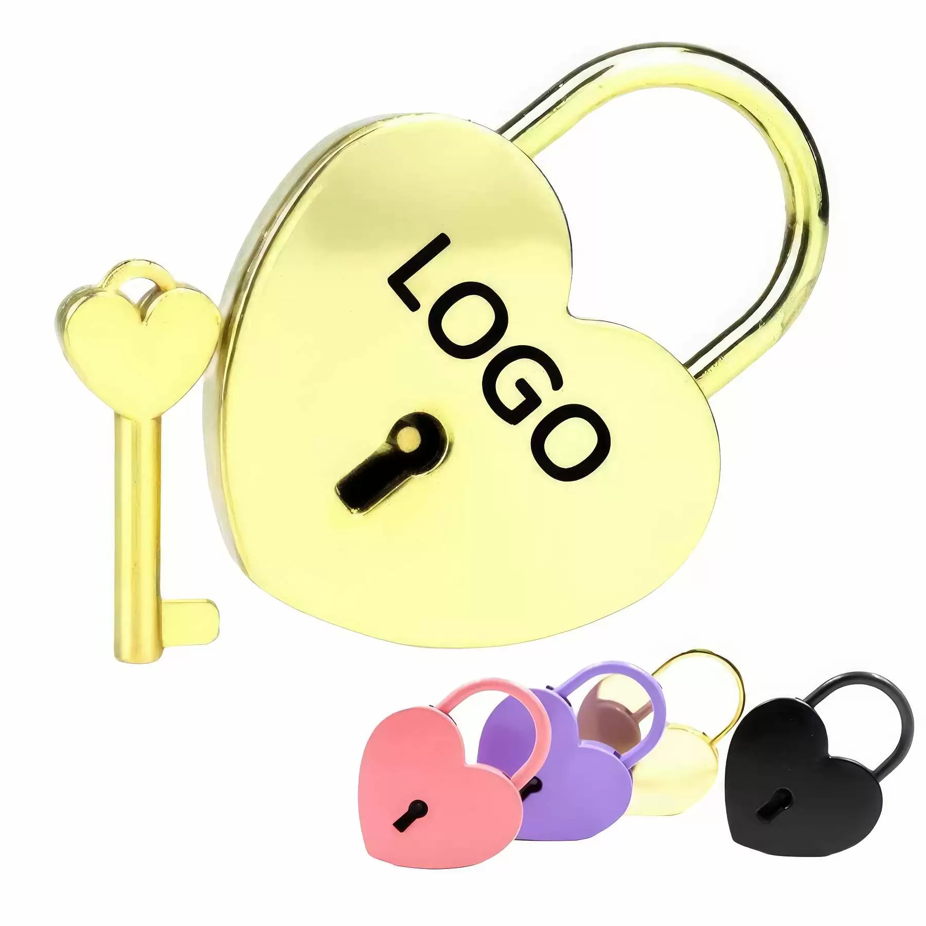 Heart Shaped Padlock
