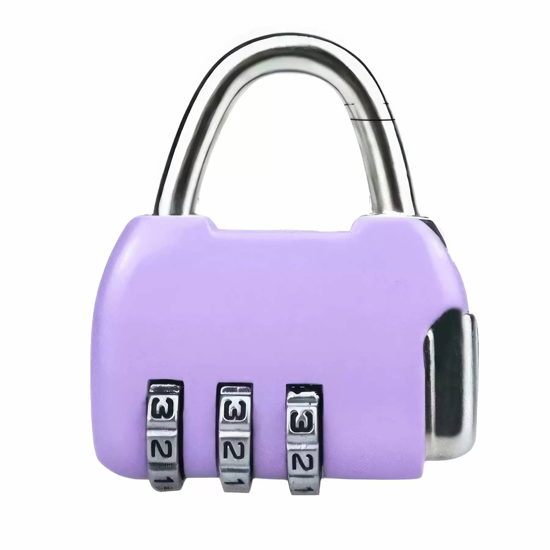 Basics 3 Digit Combination Padlock - Image 2