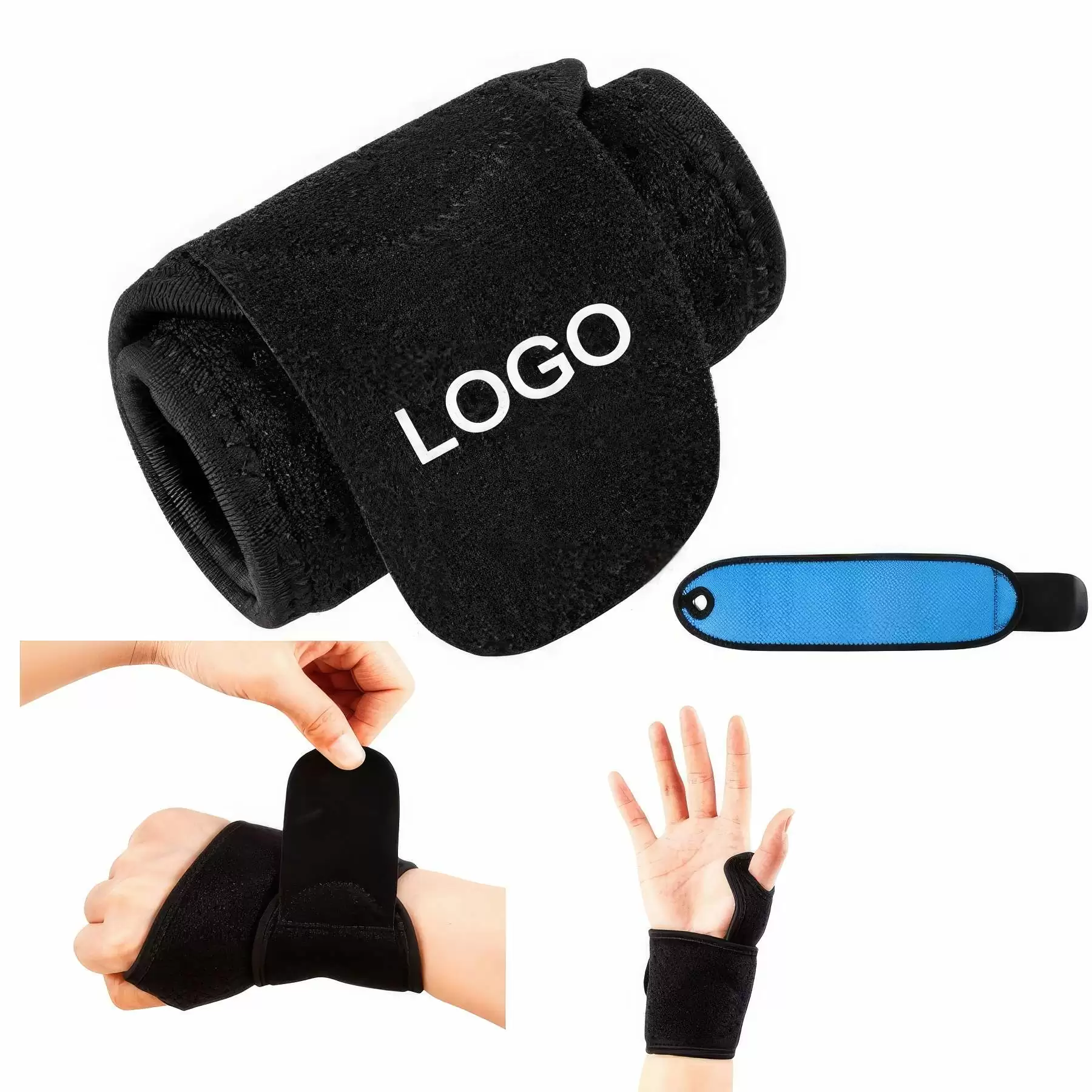 Adjustable Wrist Wrap Strap for Fitness, Weightlifting