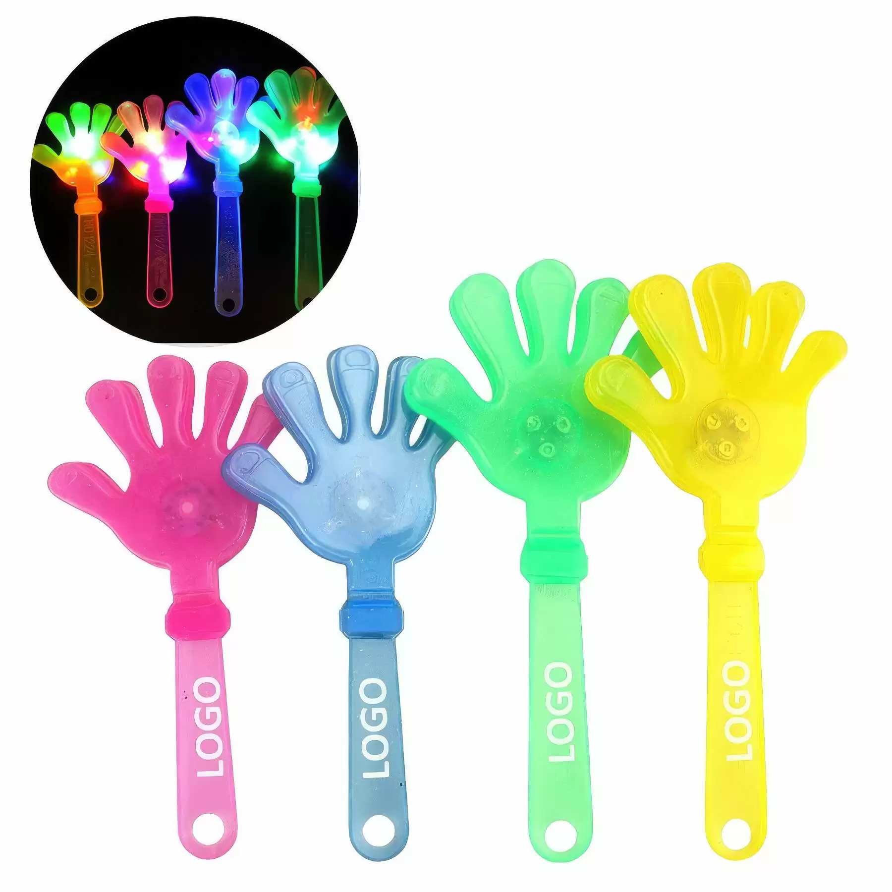 LED Light Up Hand Clappers for Party