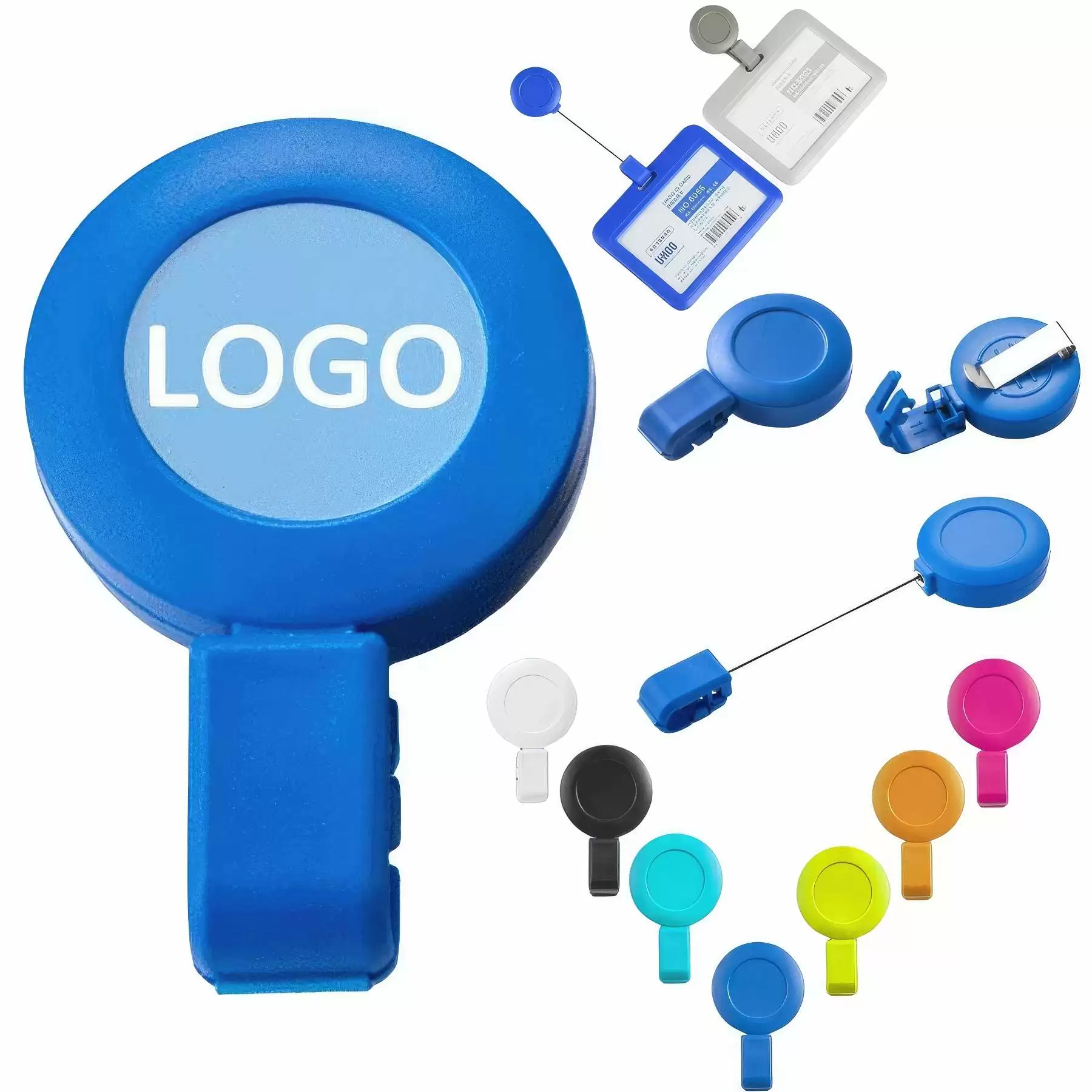 Retractable Badge Holder Clip