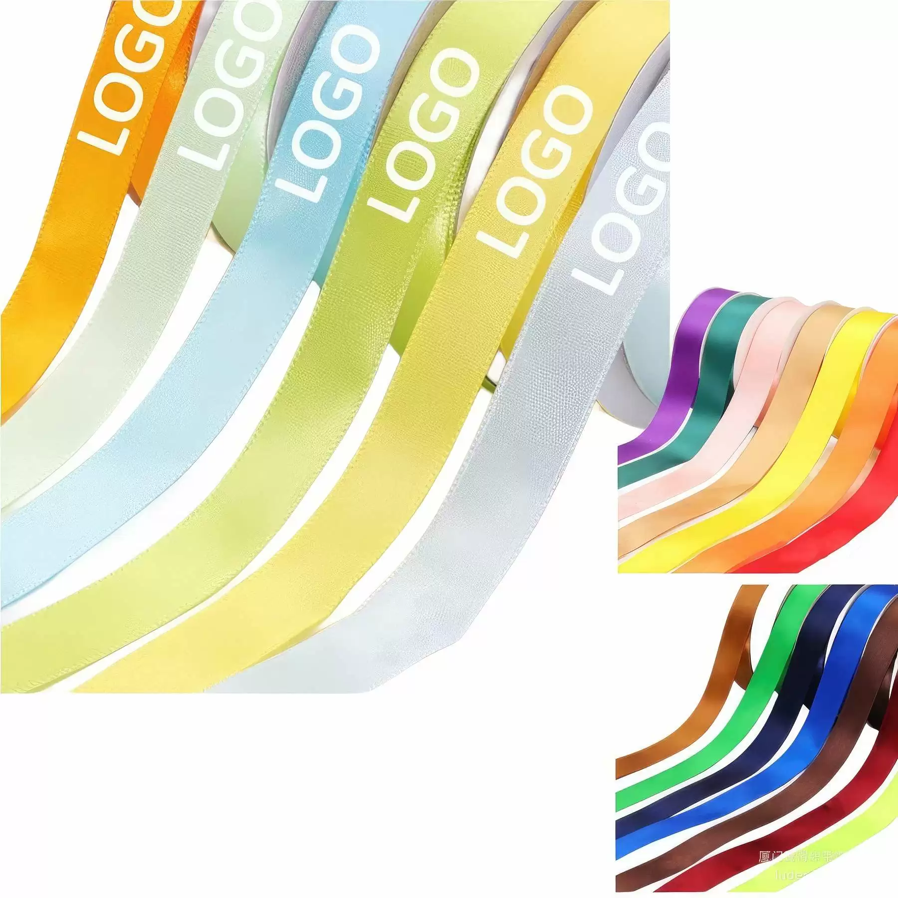Polyester Silk Ribbon for Gift Wrapping Crafts Wedding