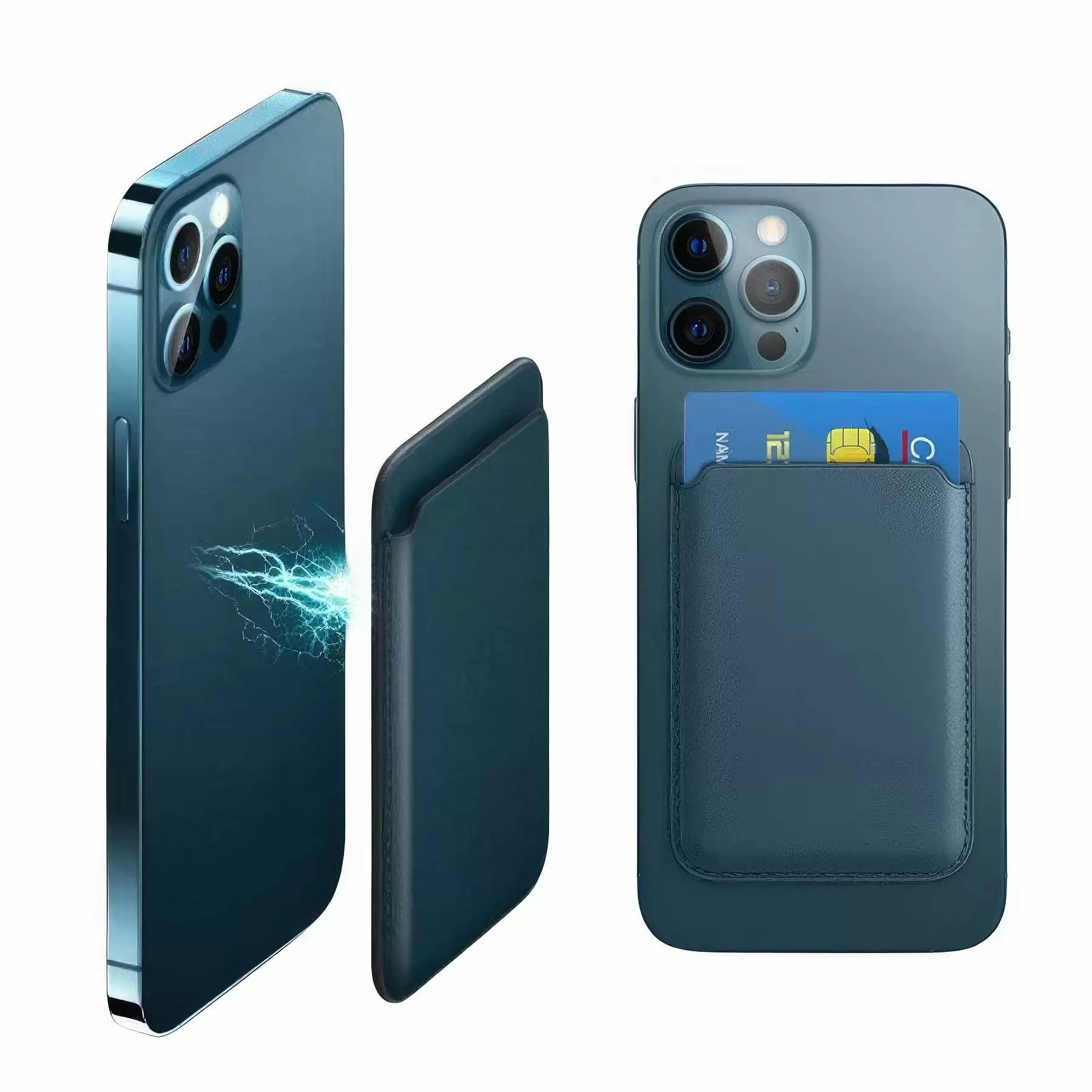 Magnetic Card Wallet Holder with MagSafe - Image 2