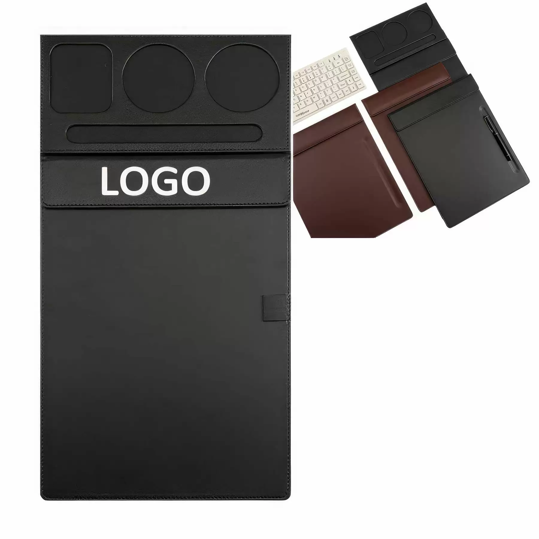 Multifunctional Clipboard with Cup Holder