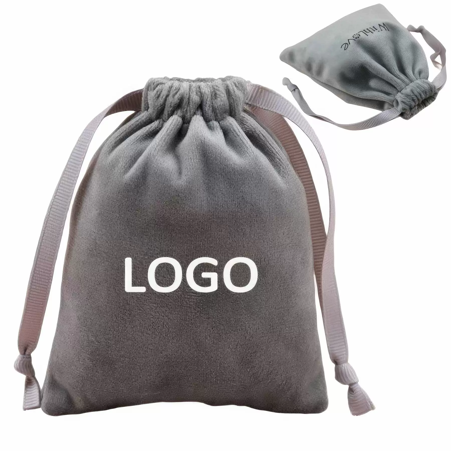 Drawstring Gift Bags Jewelry Velvet Pouches