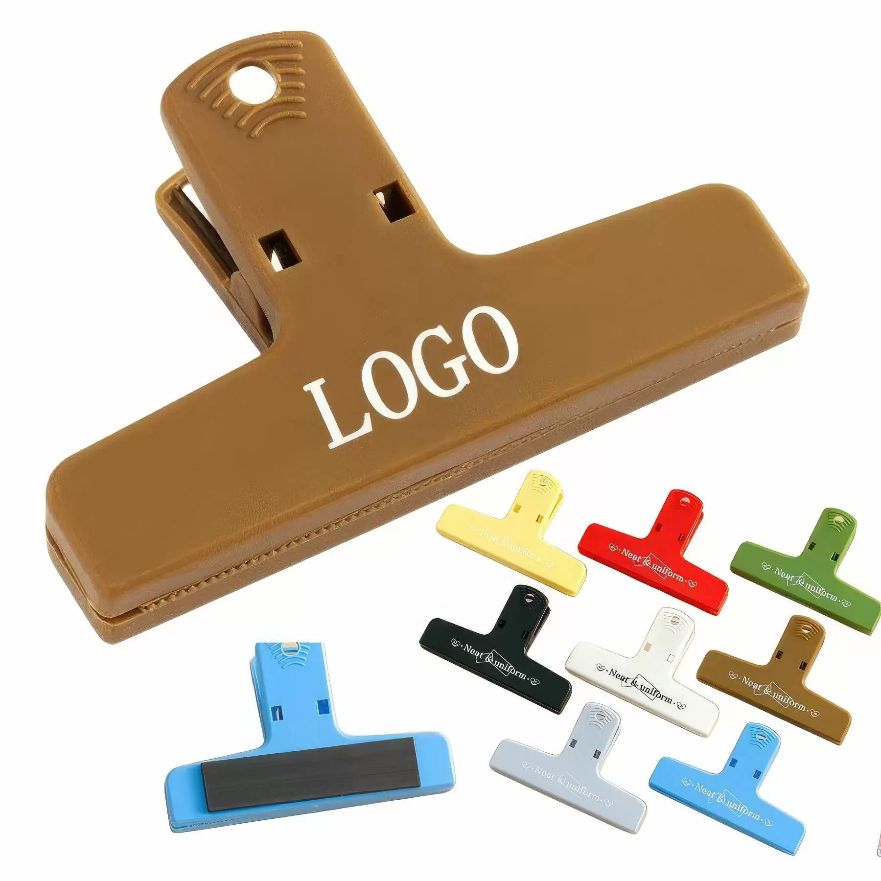 Assorted Sizes Food Bag Clips with Magnet