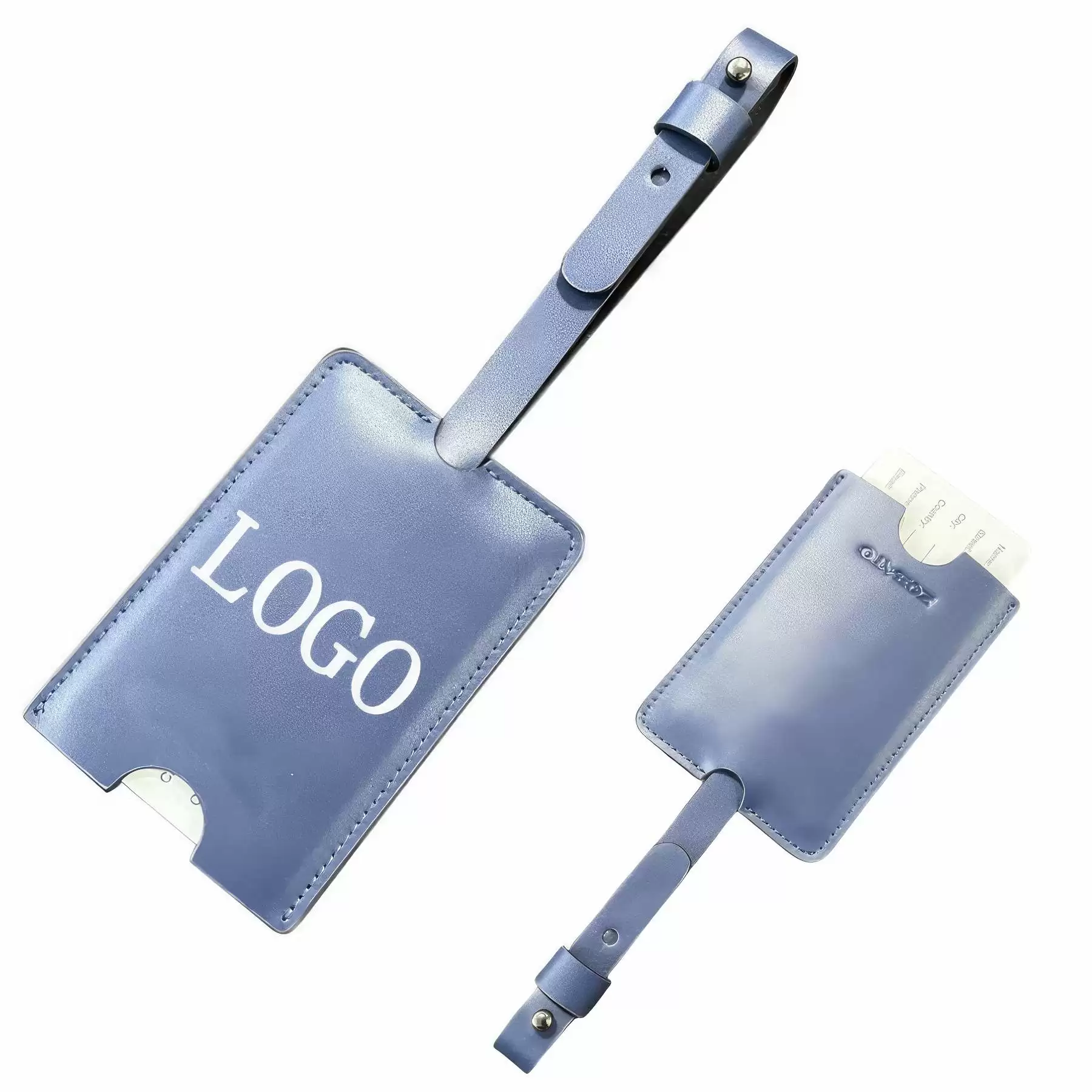 Leather Luggage Tag for Suitcase