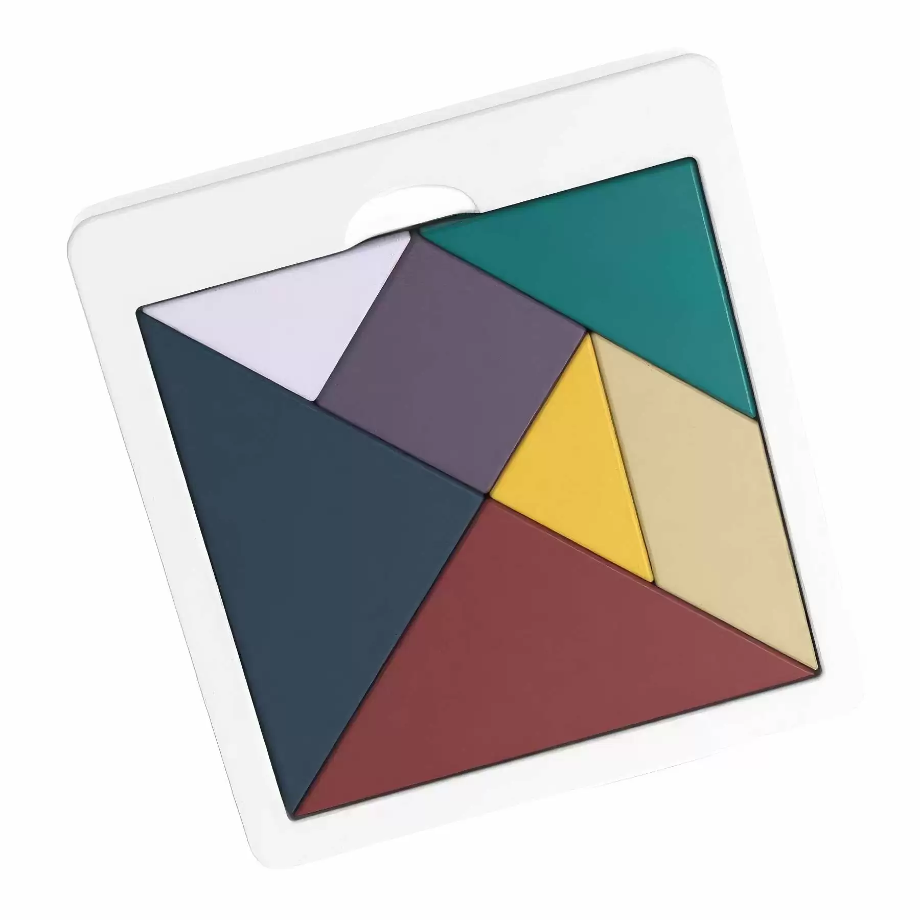 Brain Teaser Puzzles Block Wooden Tangram for All Ages - Image 2