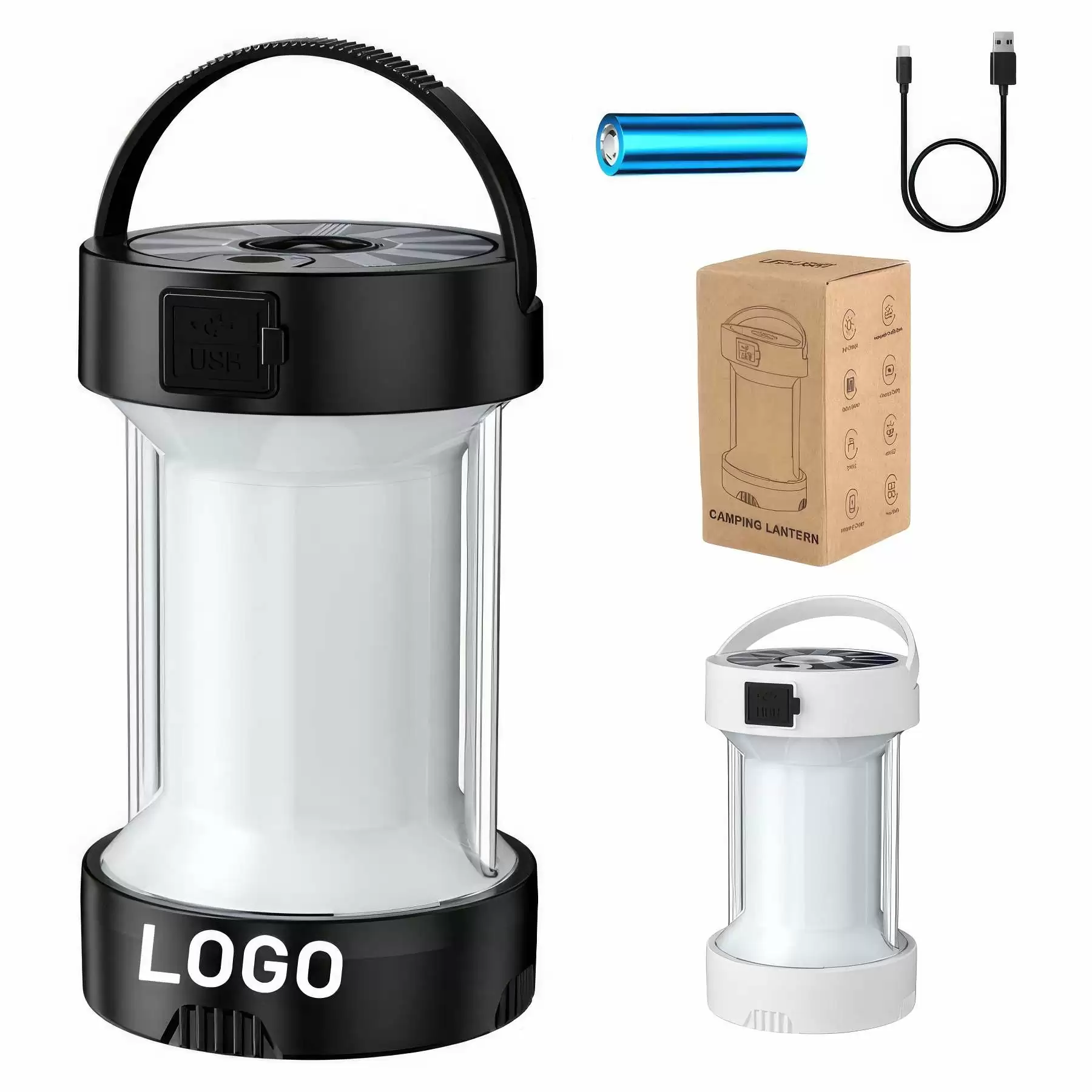 Portable Tent Lights for Camping Power Outage Emergency Hurr