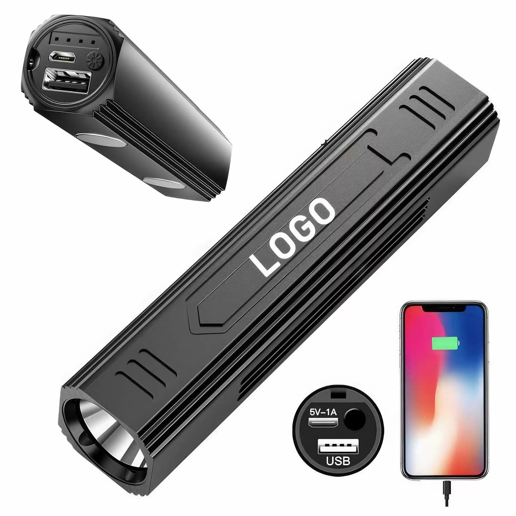 Rechargeable Flashlights for Camping, Hiking