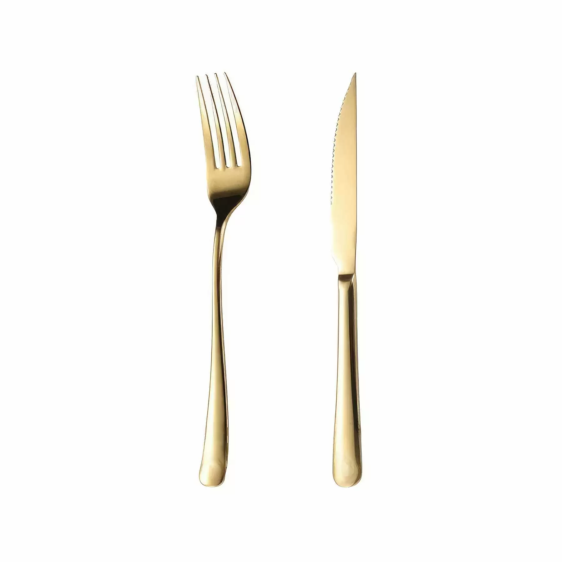 Stainless Steel Spoon Fork Set with Gift Box - Image 2