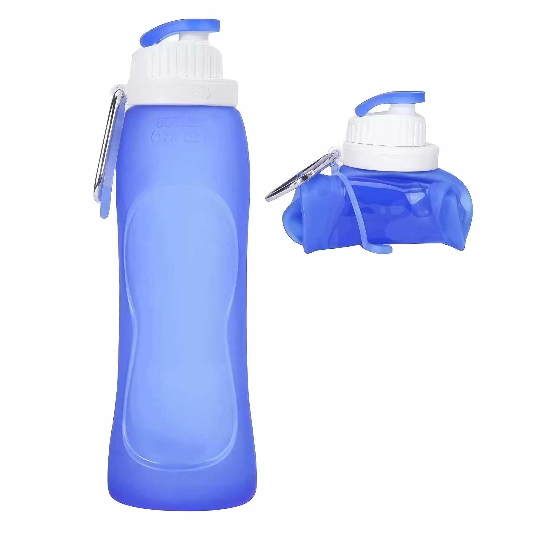 Custom 18 OZ Food Grade Silicone water bottle - Image 2
