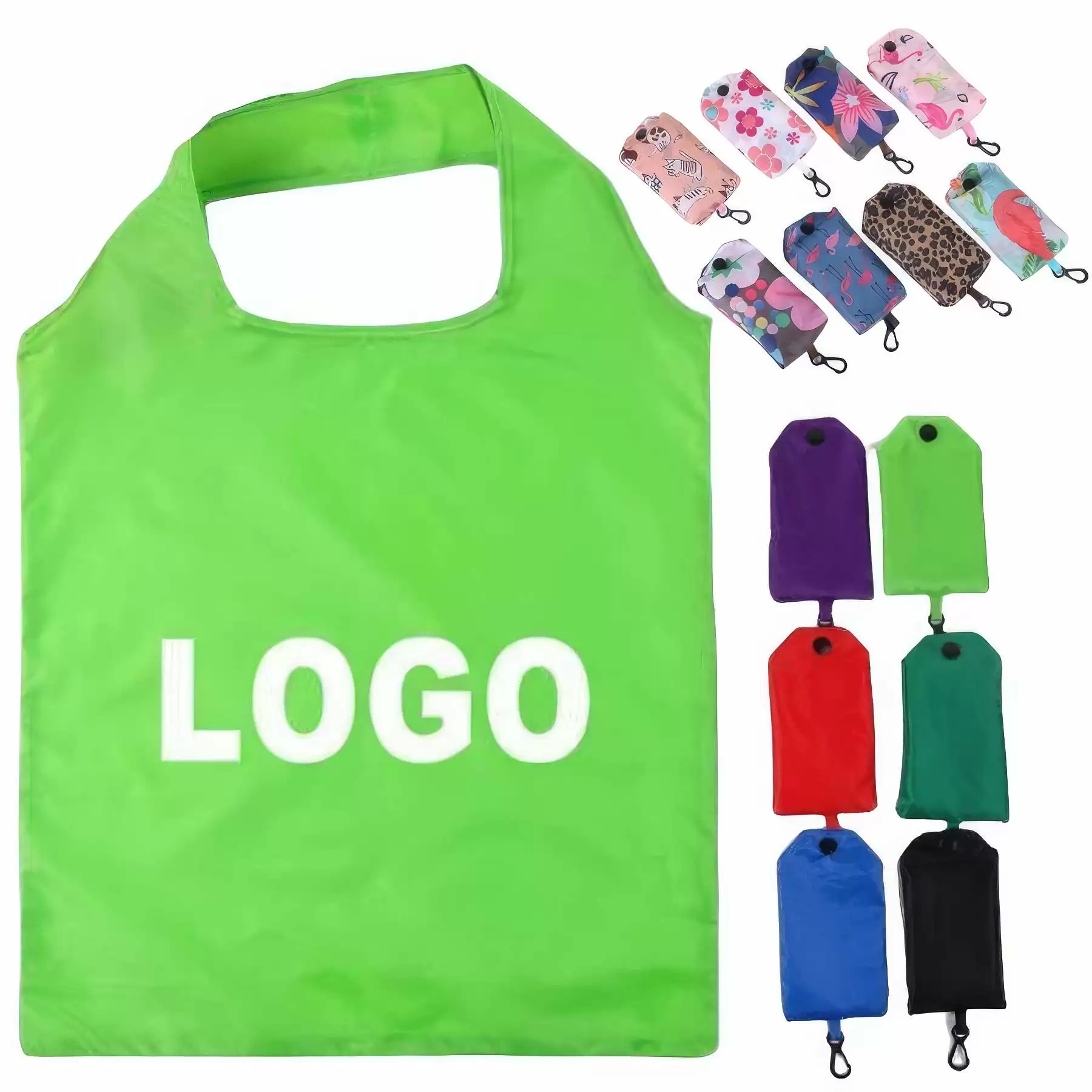 Custom Washable Reusable Grocery Bags