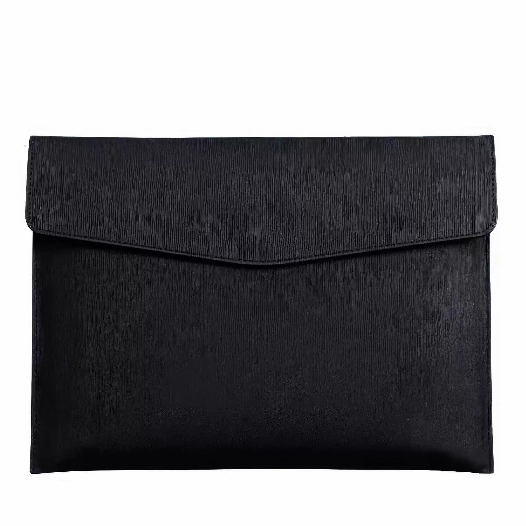 Custom Leather A4 Document File Bag - Image 2