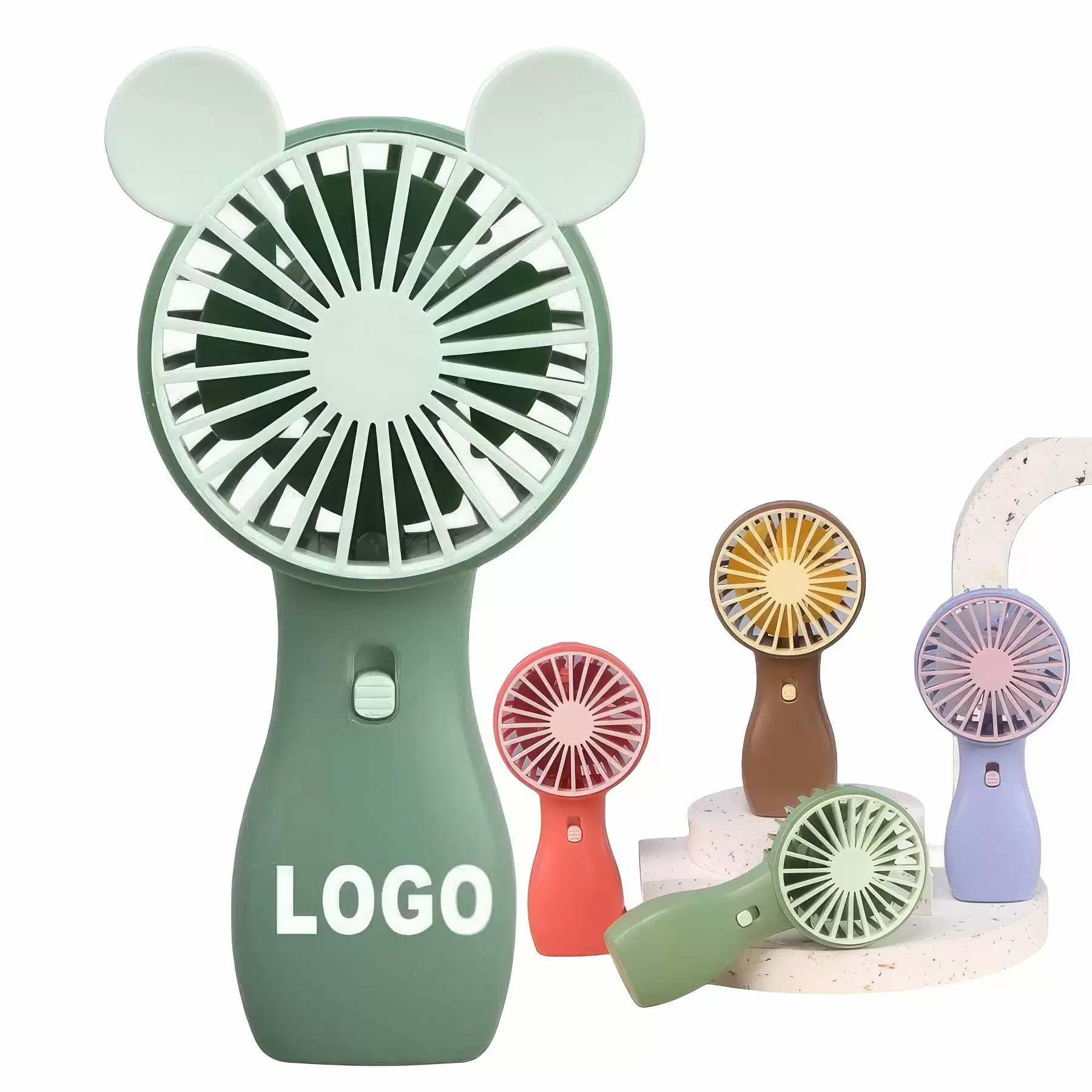 Custom USB hand fan