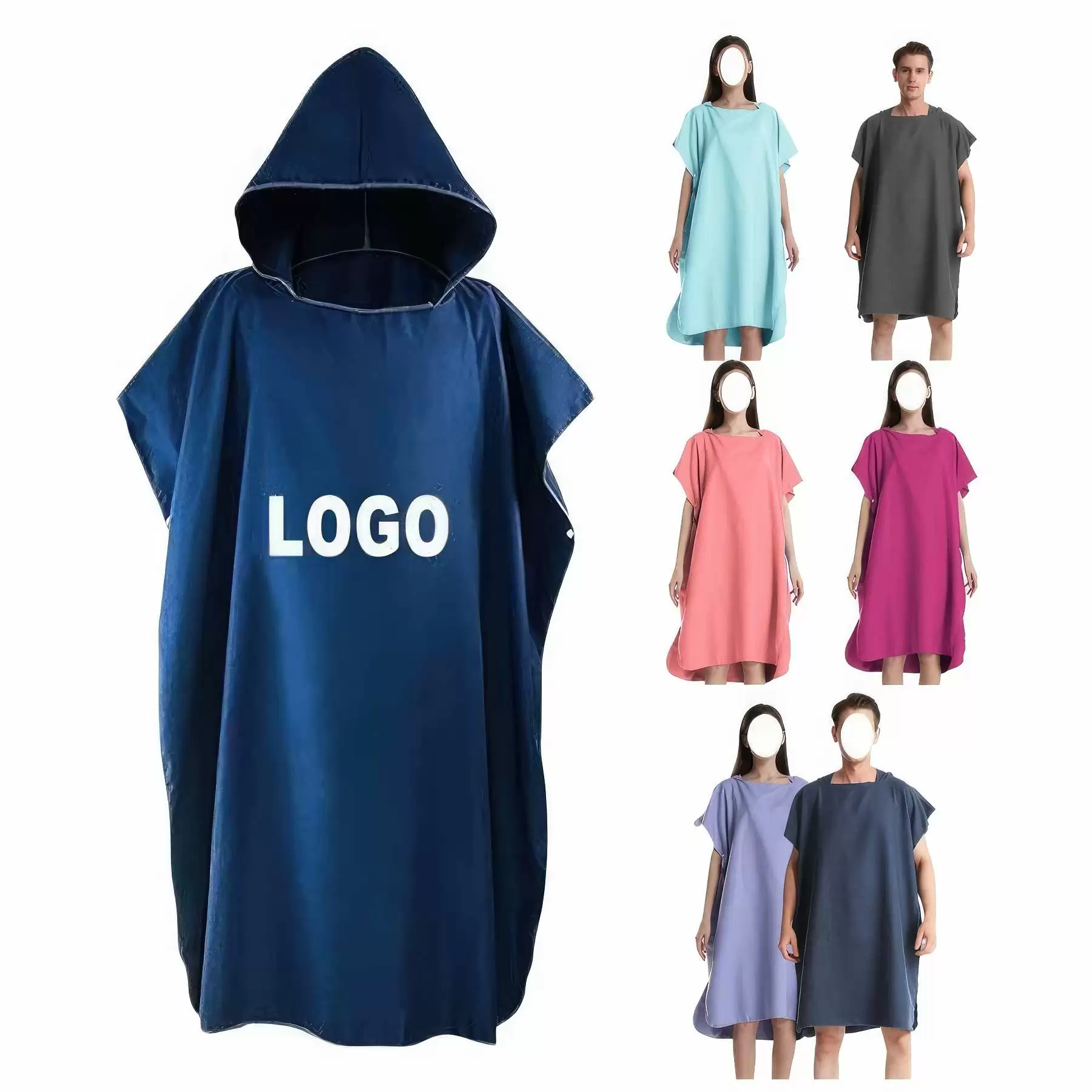 Custom Hooded Beach Bath Towel