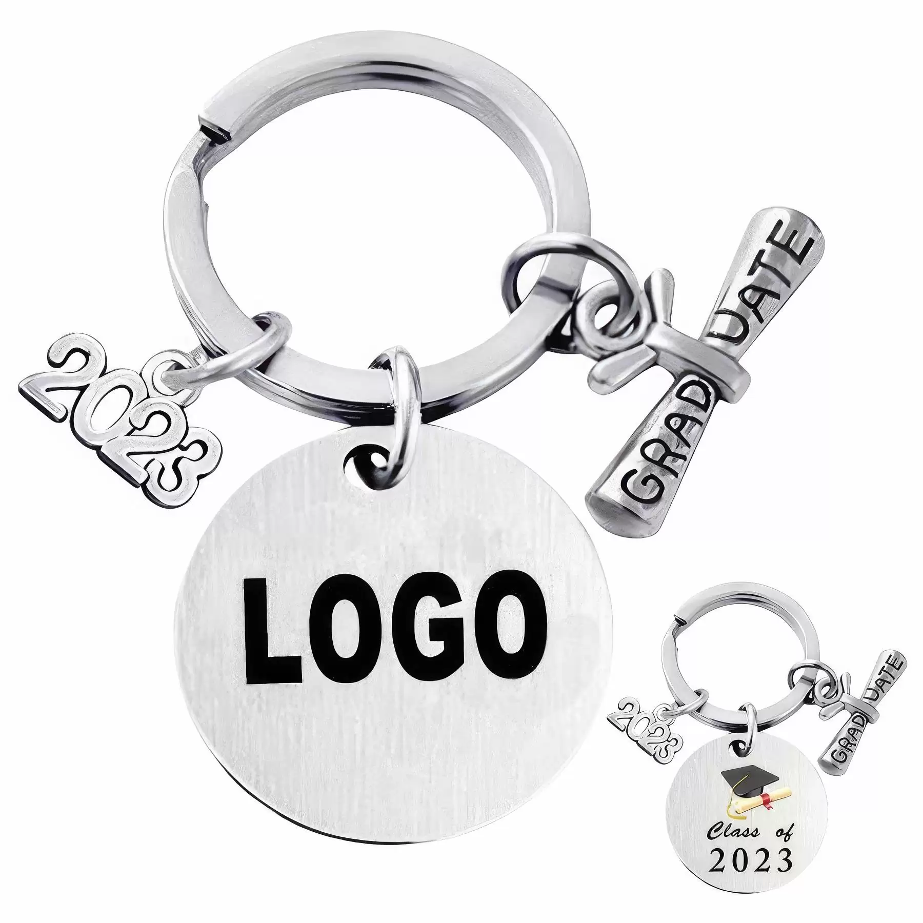 Custom Stainless steel keychain gift