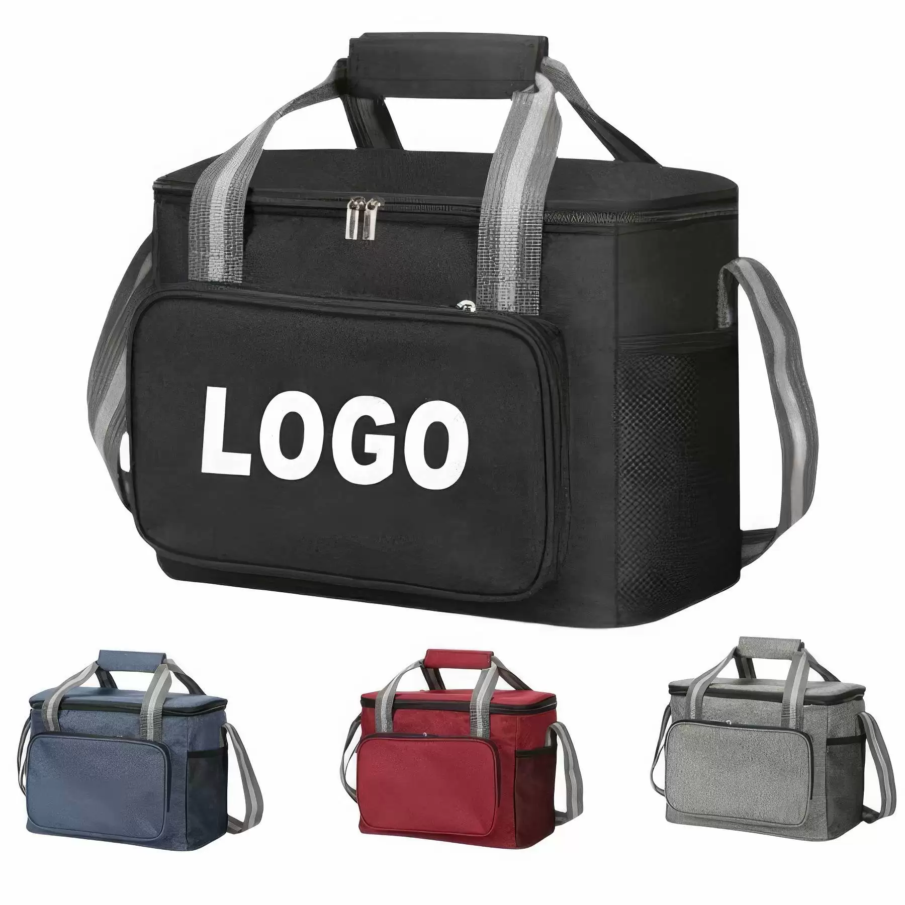 Custom Leakproof Lunch Bag with Shoulder Belt