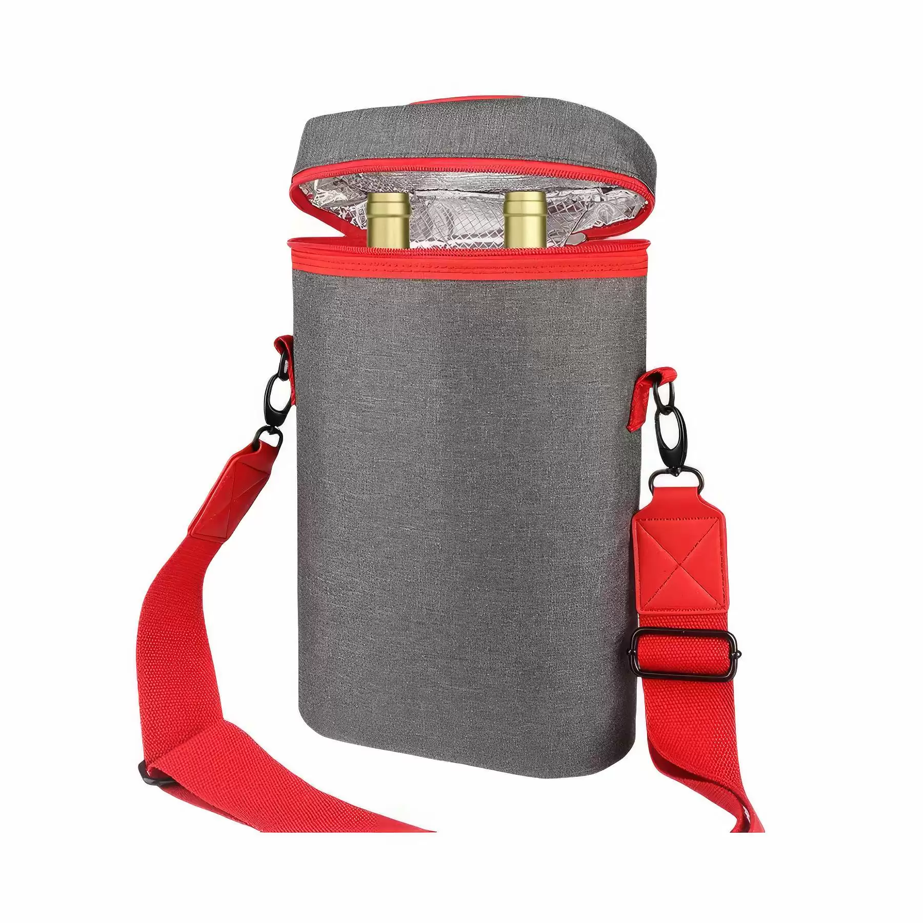 Customizable Insulated Cooler Bag Leakproof Wine Tote - Image 2