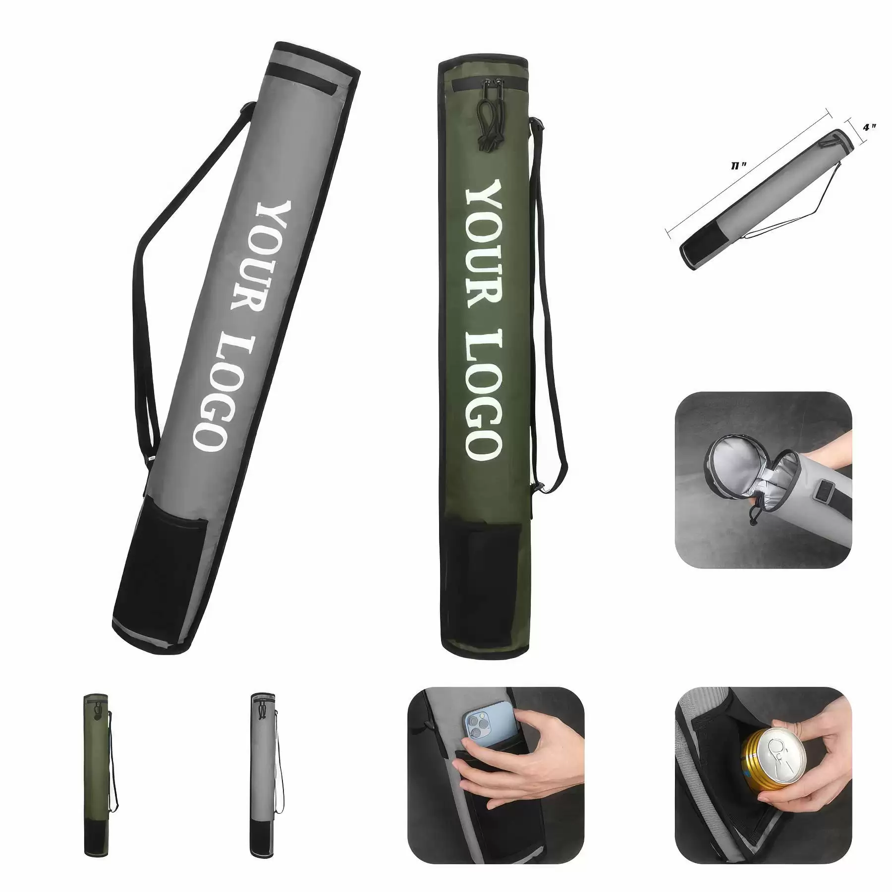 Customizable Cooler Bag For Canned Drinks