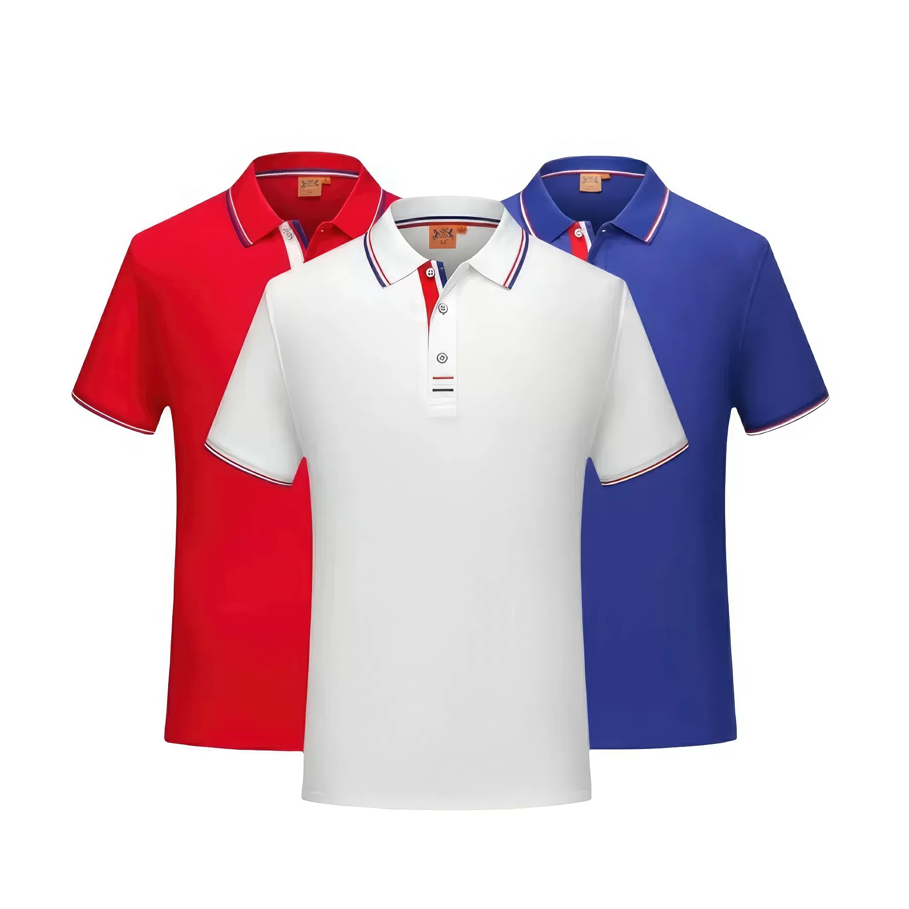 Custom Unisex Polo Sweatshirts Summer Tops - Image 2